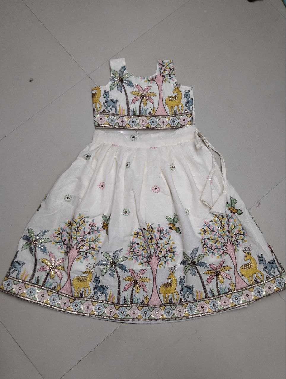 Ynf Cotton RIN107 370 Kids Wear Wholesale Kids Lehenga Kids Lehenga Choli Baby Girl Lehenga Manufacturer