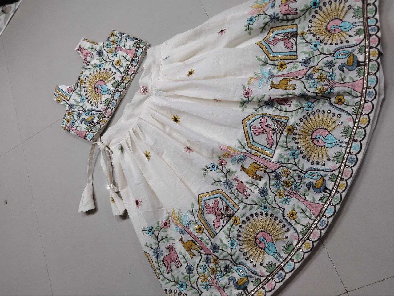 Ynf Cotton RIN107 370 Kids Wear Wholesale Kids Lehenga Kids Lehenga Choli Baby Girl Lehenga Manufacturer
