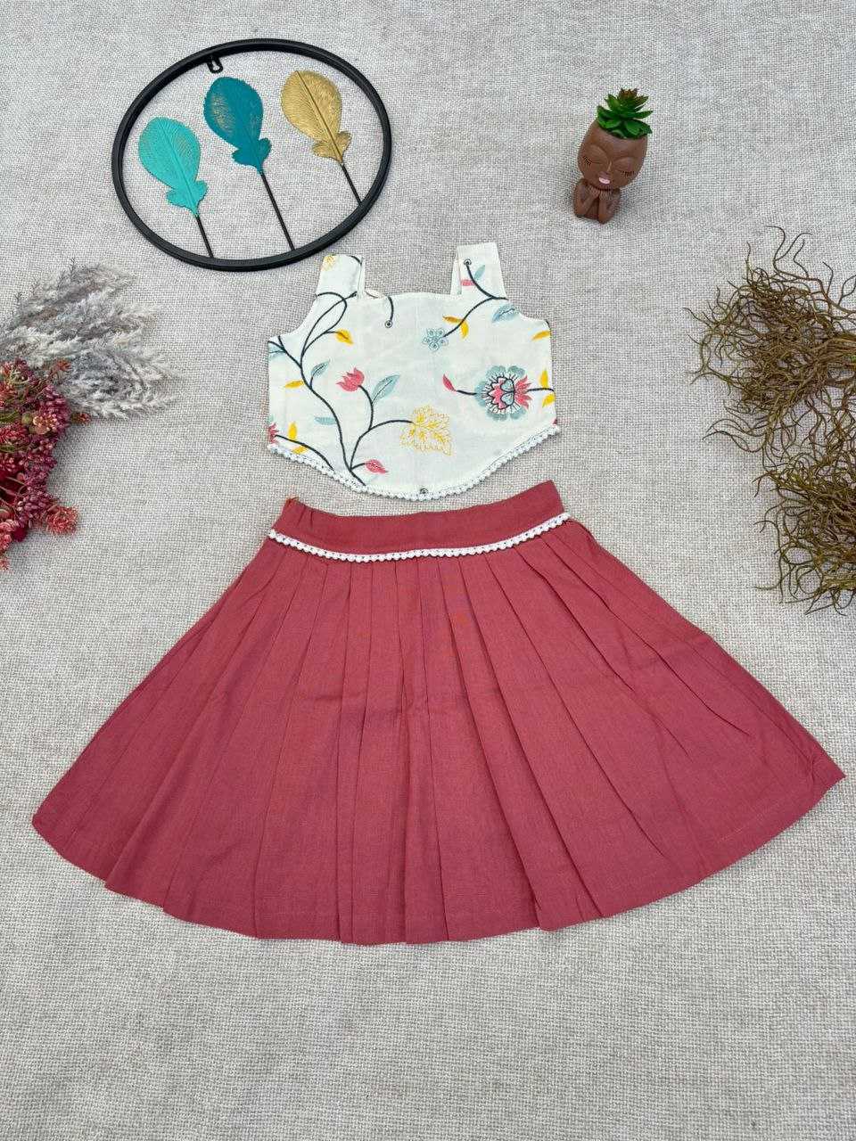 Ynf Cotton RIN107 380 Kids Wear Wholesale Kids Frocks Kids Designer Frock Manufacturer