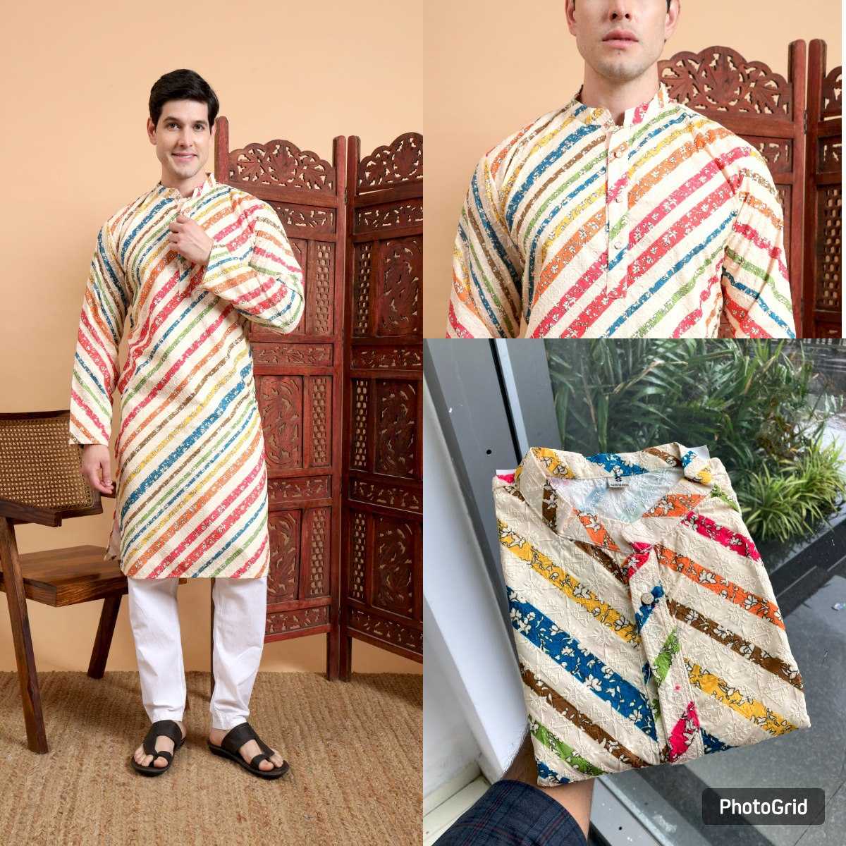 Ynf Cotton RIN188 KILLER10 Mens Wear Wholesale Mens Kurtas Men Cotton Kurta Men Wedding kurta Manufacturer