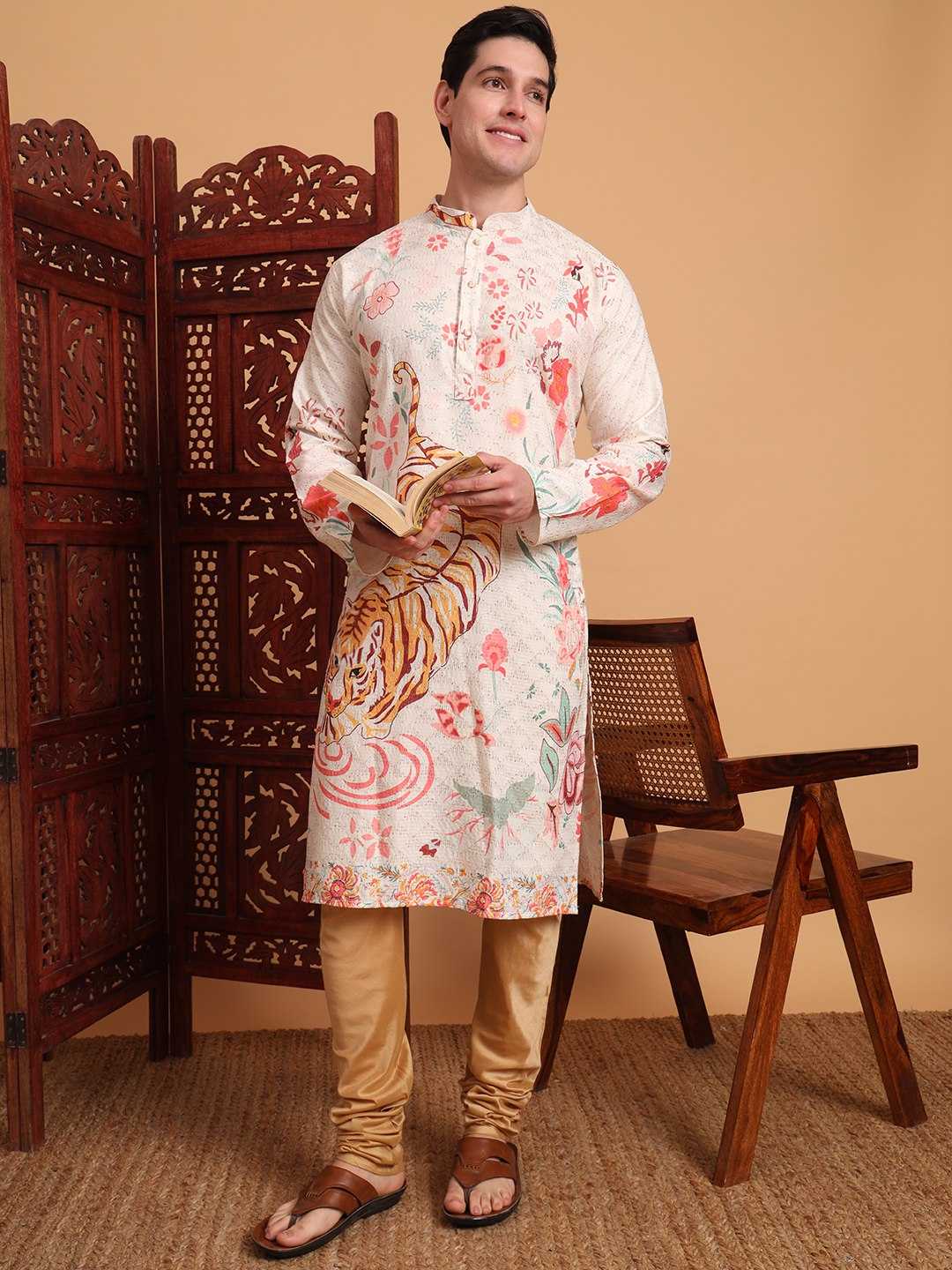 Ynf Cotton RIN188 KILLER3 Mens Wear Wholesale Mens Kurta Pyjama Manufacturer