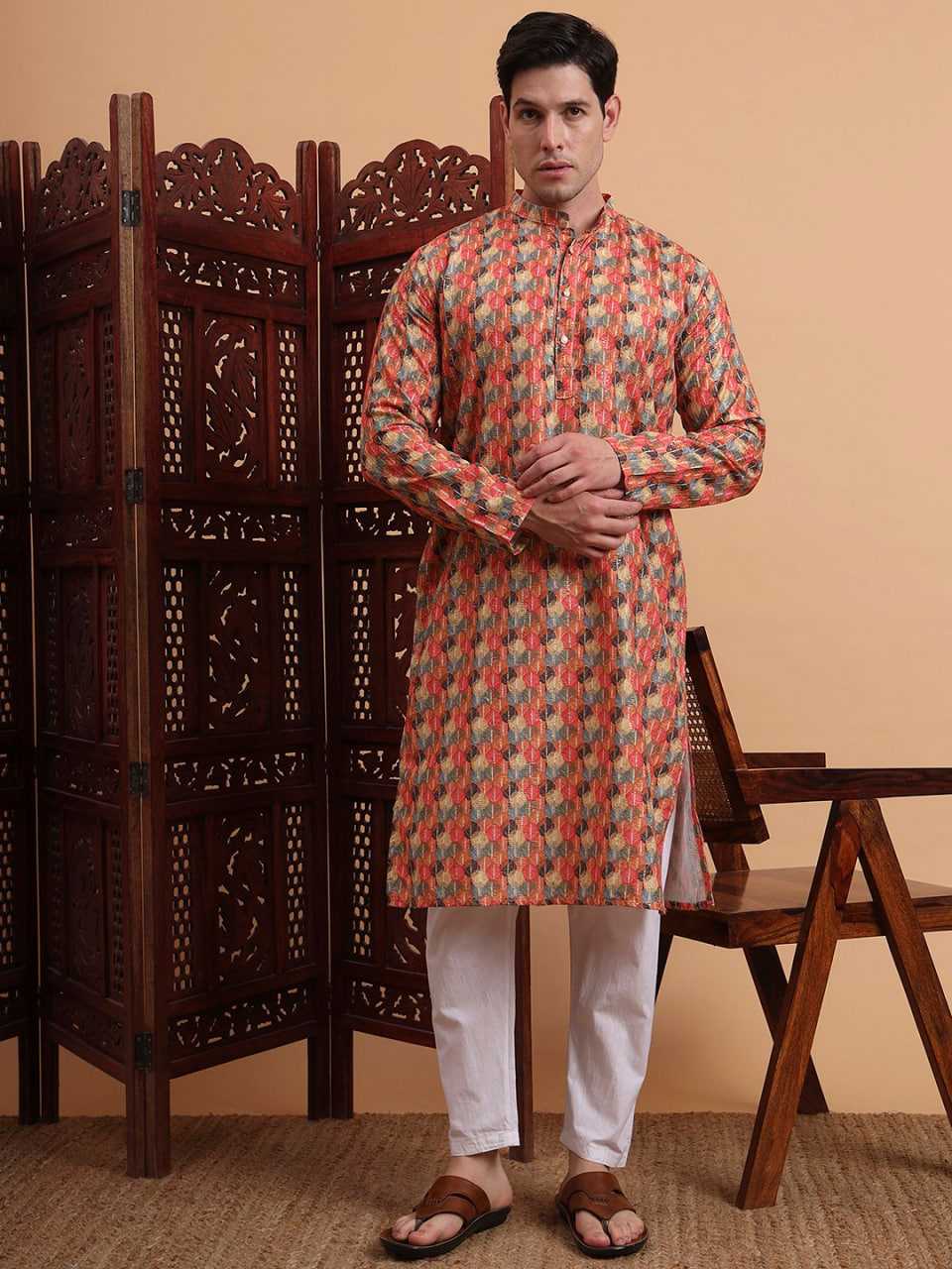 Ynf Cotton RIN188 KILLER7 Mens Wear Wholesale Mens Kurtas Men Cotton Kurta Men Wedding kurta Manufacturer