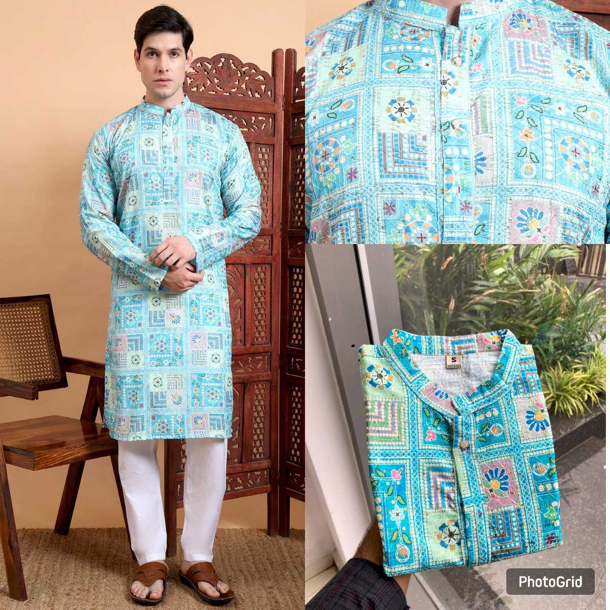 Ynf Cotton RIN188 KILLER9 Mens Wear Wholesale Mens Kurtas Men Cotton Kurta Men Wedding kurta Manufacturer