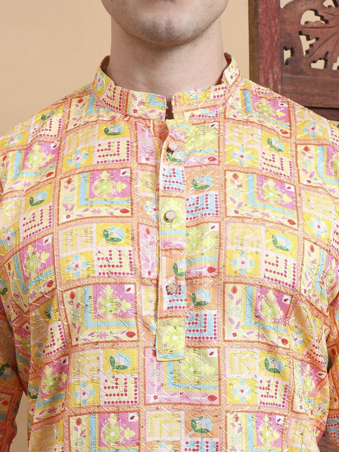 Ynf Cotton RIN188 KILLER9 Mens Wear Wholesale Mens Kurtas Men Cotton Kurta Men Wedding kurta Manufacturer
