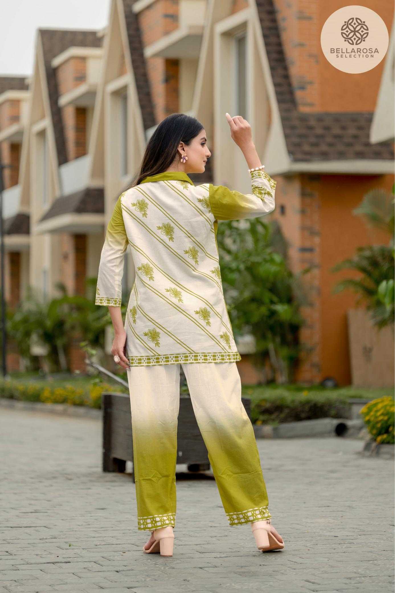 Ynf Cotton RIN190 BELLROSA-101 Setwise Collections Wholesale Kurtis Catalogs Manufacturer