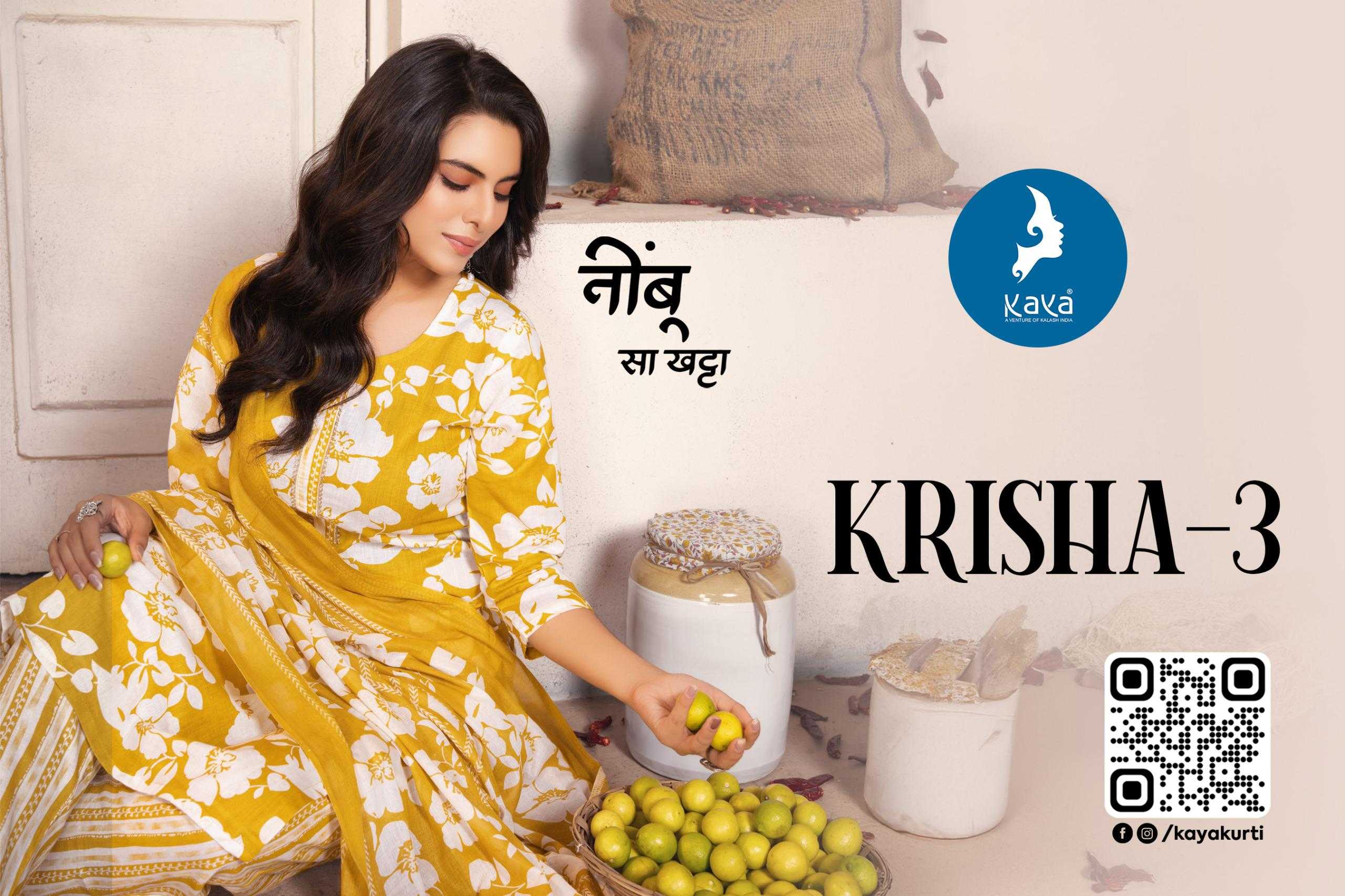 Ynf Cotton RIN190 KAYA KURTI-KRISHA-3 Setwise Collections Wholesale Dresses & Suits Catalogs Manufacturer