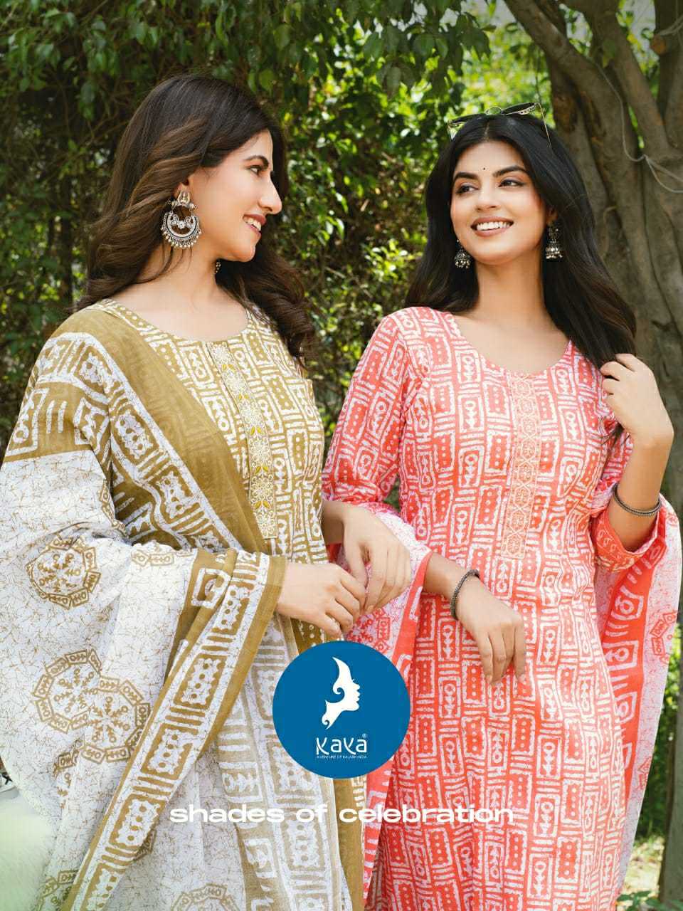 Ynf Cotton RIN190 KAYA MANGLAM-2 Setwise Collections Wholesale Kurtis Catalogs Manufacturer