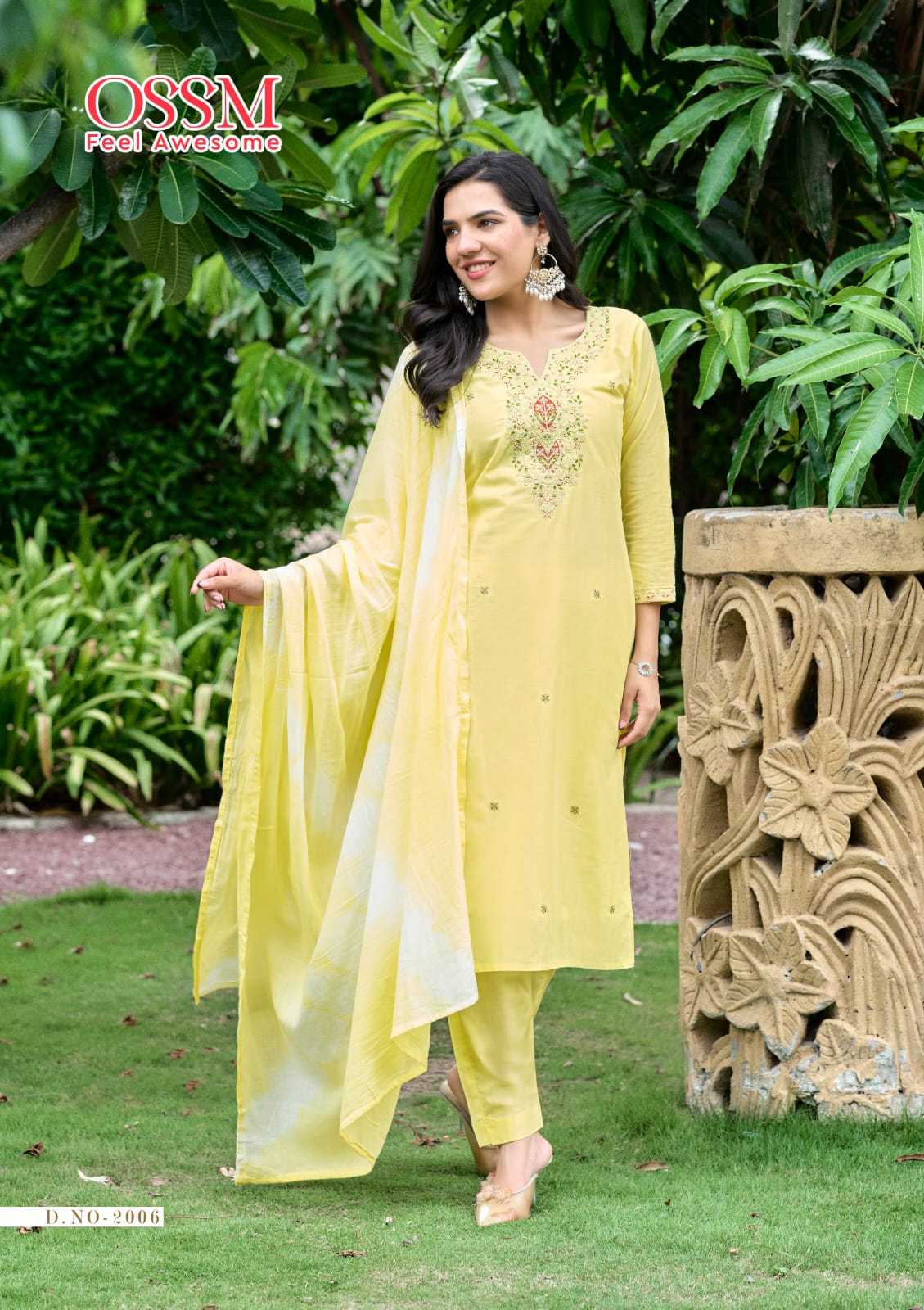 Ynf Cotton RIN190 OSSM MANTRA Vol 02 Setwise Collections Wholesale Kurtis Catalogs Manufacturer