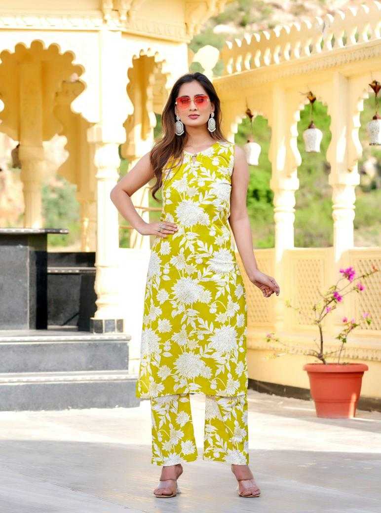 Ynf Cotton RIN190 OSSM-SUMMER THREADS Vol 04 Setwise Collections Wholesale Kurtis Catalogs Manufacturer