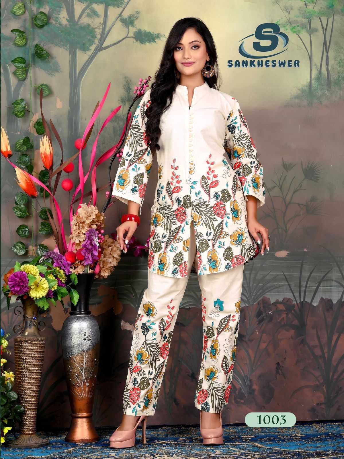Ynf Cotton RIN190 SL-ROSHNI VOL-1 Setwise Collections Wholesale Night Wear Catalogs Manufacturer