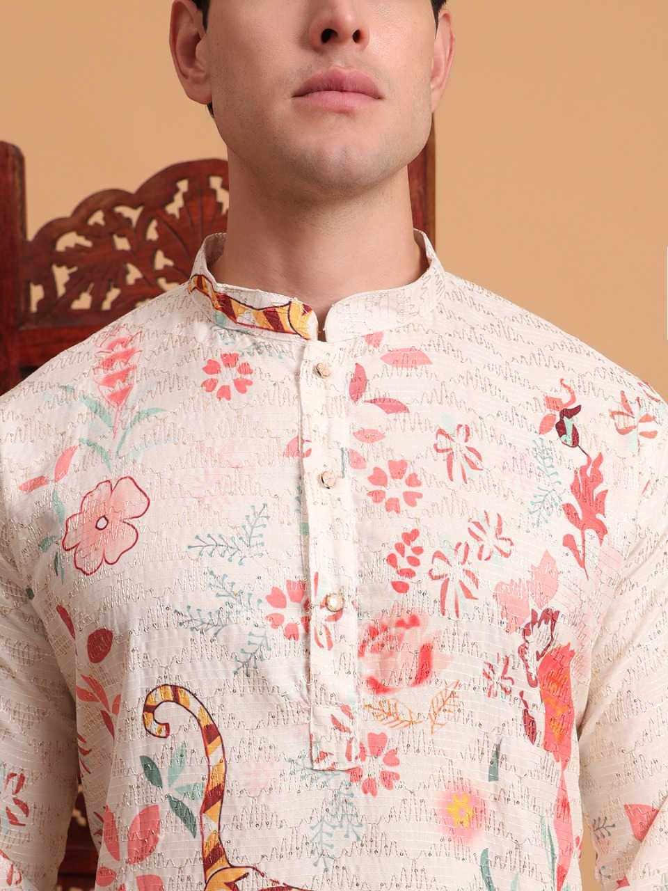 Ynf Cotton RIN197 2993 Mens Wear Wholesale Mens Kurtas Mens Kurta Pyjama Men Cotton Kurta Manufacturer