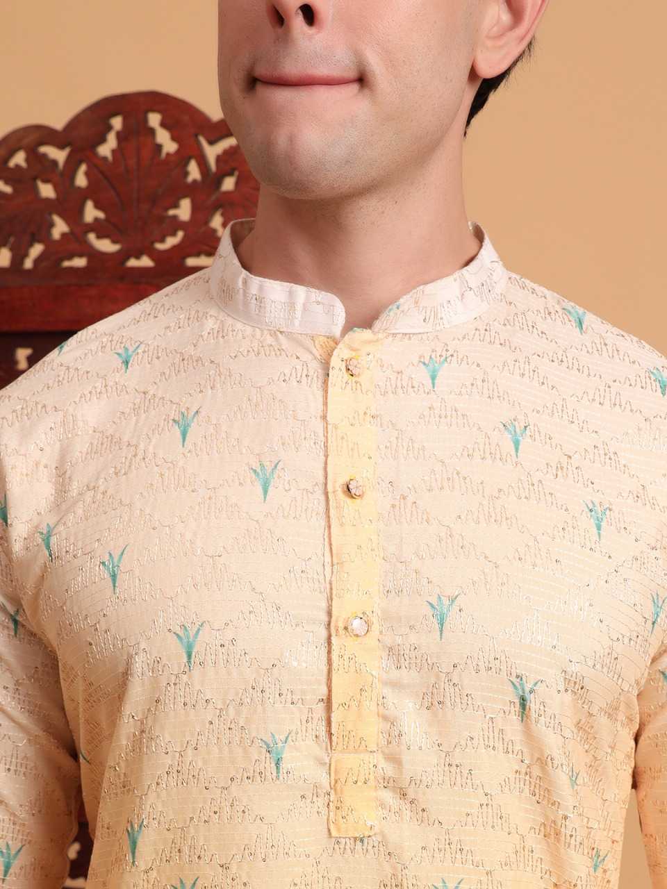Ynf Cotton RIN197 2993 Mens Wear Wholesale Mens Kurtas Mens Kurta Pyjama Men Cotton Kurta Manufacturer