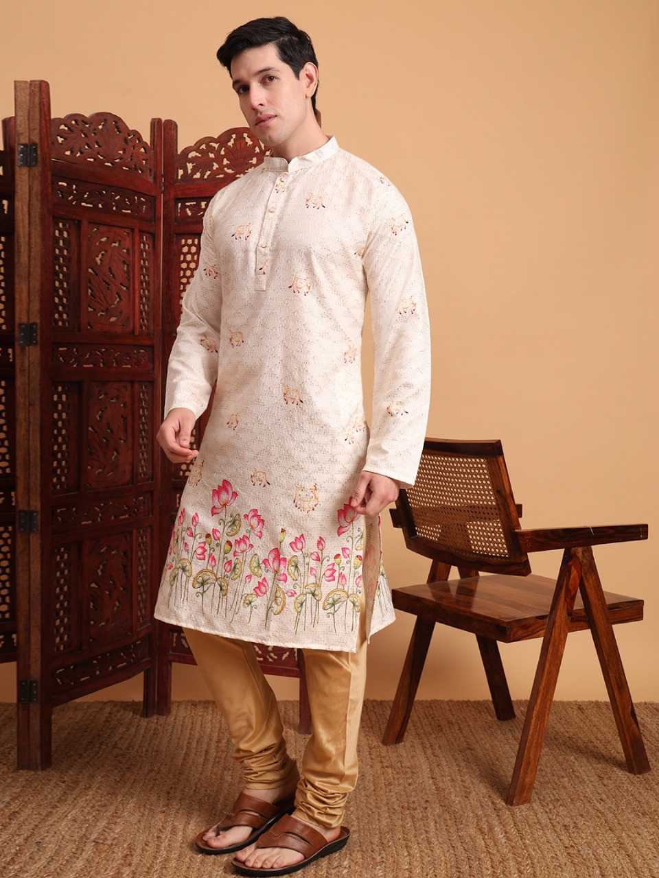 Ynf Cotton RIN197 2993 Mens Wear Wholesale Mens Kurtas Mens Kurta Pyjama Men Cotton Kurta Manufacturer