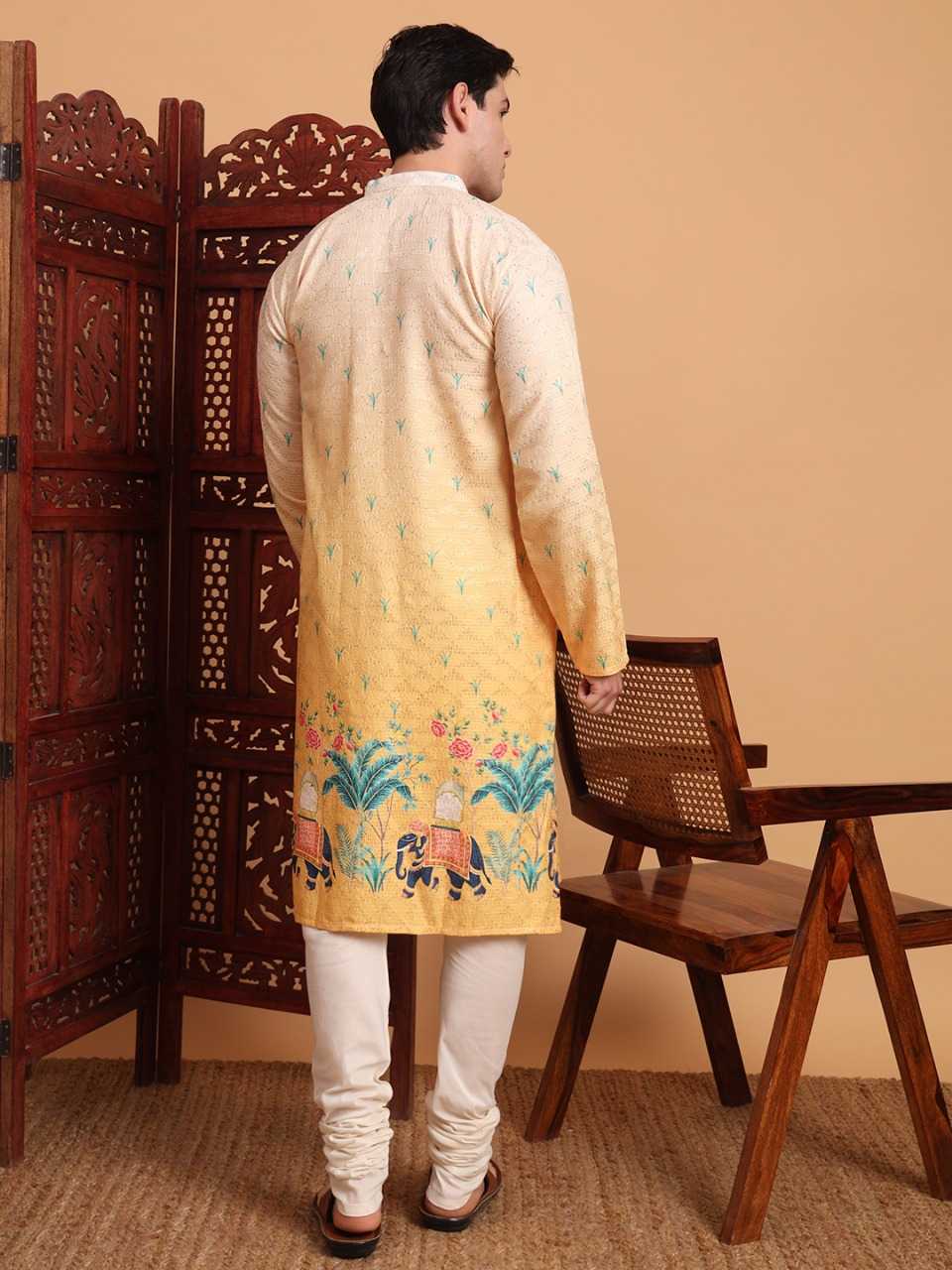 Ynf Cotton RIN197 2993 Mens Wear Wholesale Mens Kurtas Mens Kurta Pyjama Men Cotton Kurta Manufacturer