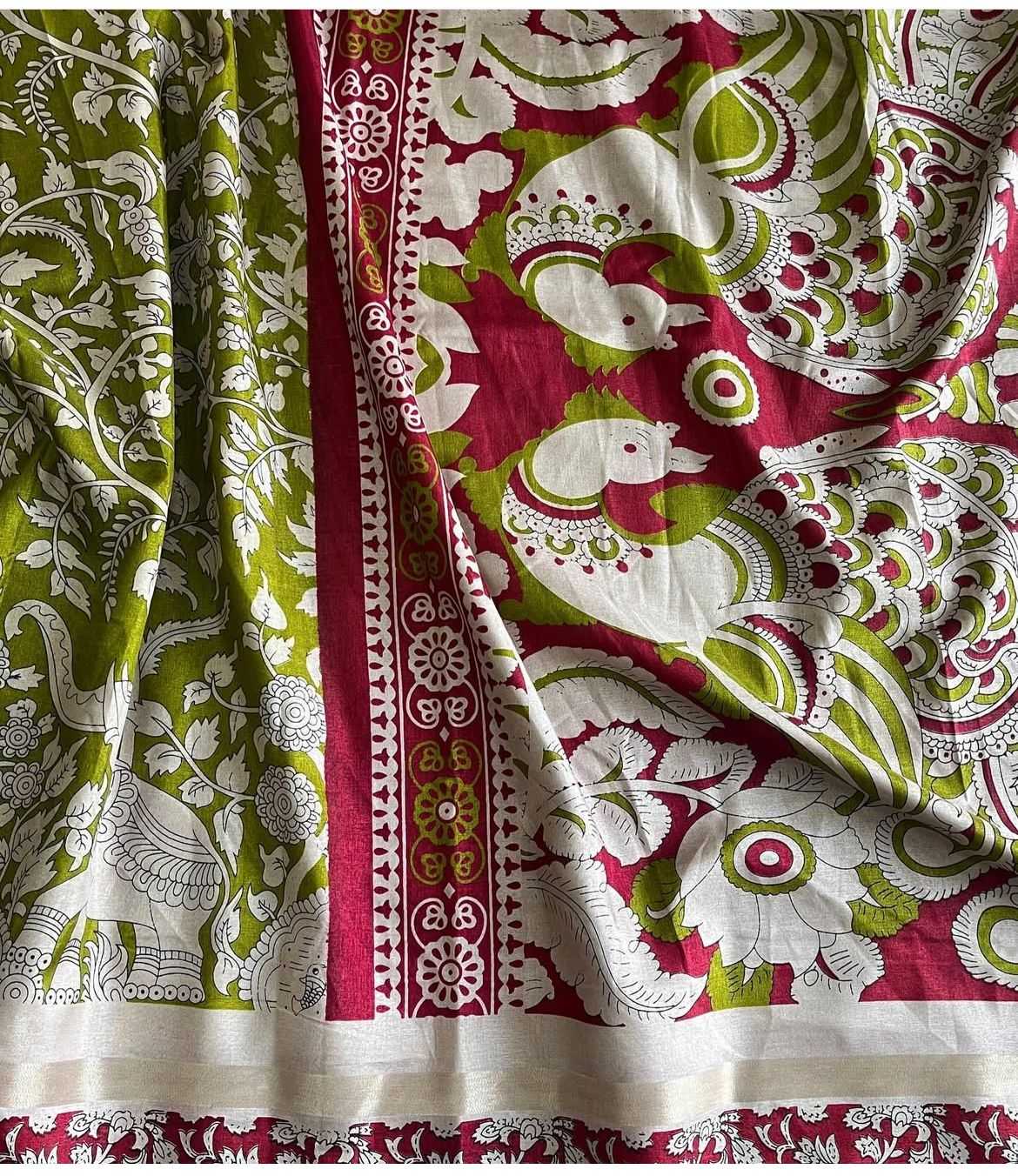 Ynf Cotton RIN203 Elephant Sarees Wedding Collections Festive Collections Wholesale Printed Sarees Cotton Sarees Mulmul Cotton Sarees Manufacturer