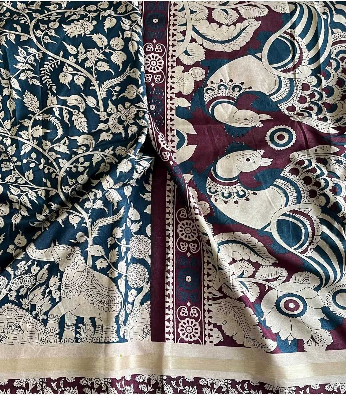 Ynf Cotton RIN203 Elephant Sarees Wedding Collections Festive Collections Wholesale Printed Sarees Cotton Sarees Mulmul Cotton Sarees Manufacturer