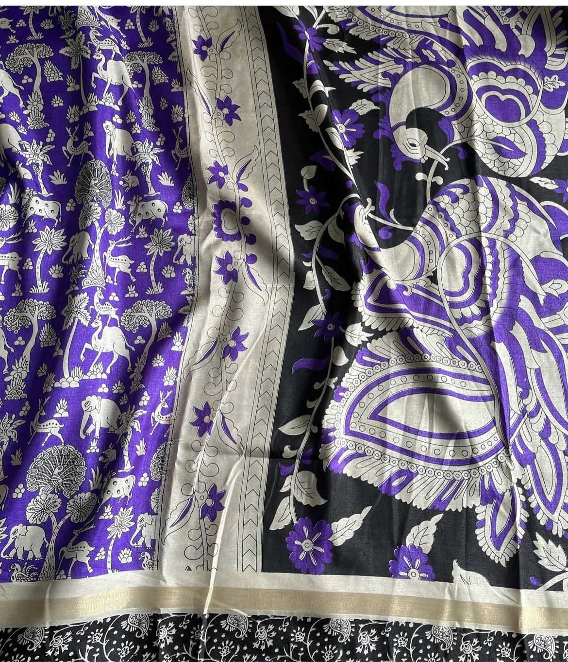 Ynf Cotton RIN203 Mangalkari Sarees Wedding Collections Festive Collections Wholesale Kalamkari Sarees Cotton Sarees Mulmul Cotton Sarees Manufacturer