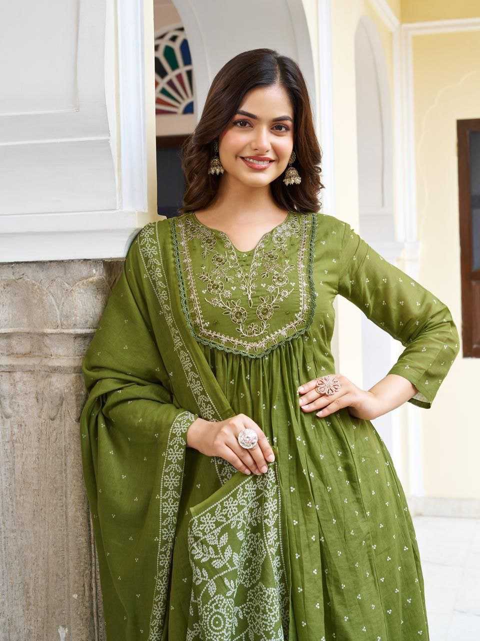 Ynf Cotton RIN217 325 Suits & Dresses Wholesale Ladies Suits Embroidery Suits Palazzo Suit Party wear suits Manufacturer