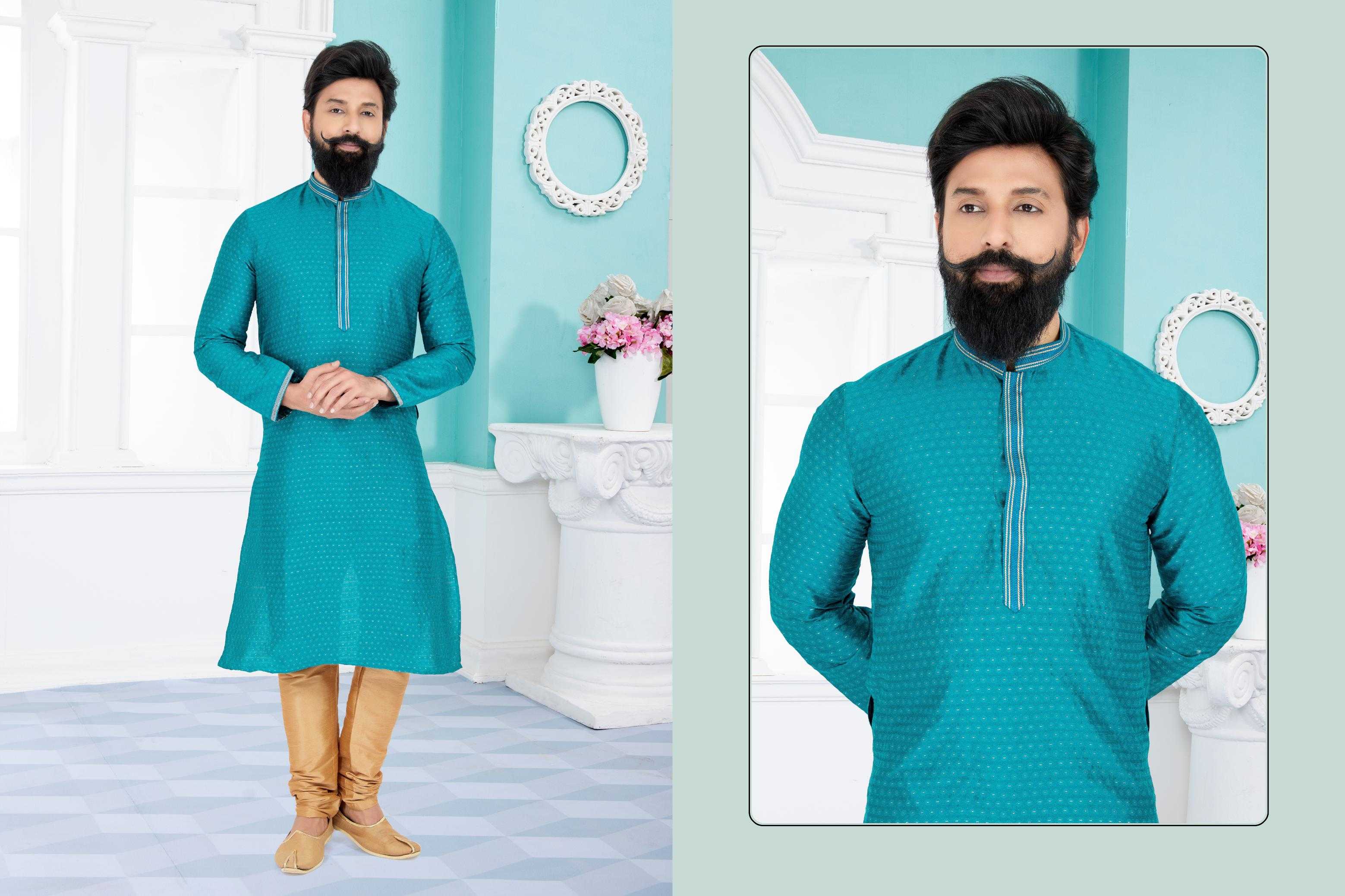 Ynf Cotton RIN223 3081B Mens Wear Wholesale Mens Kurtas Mens Kurta Pyjama Men Wedding kurta Manufacturer