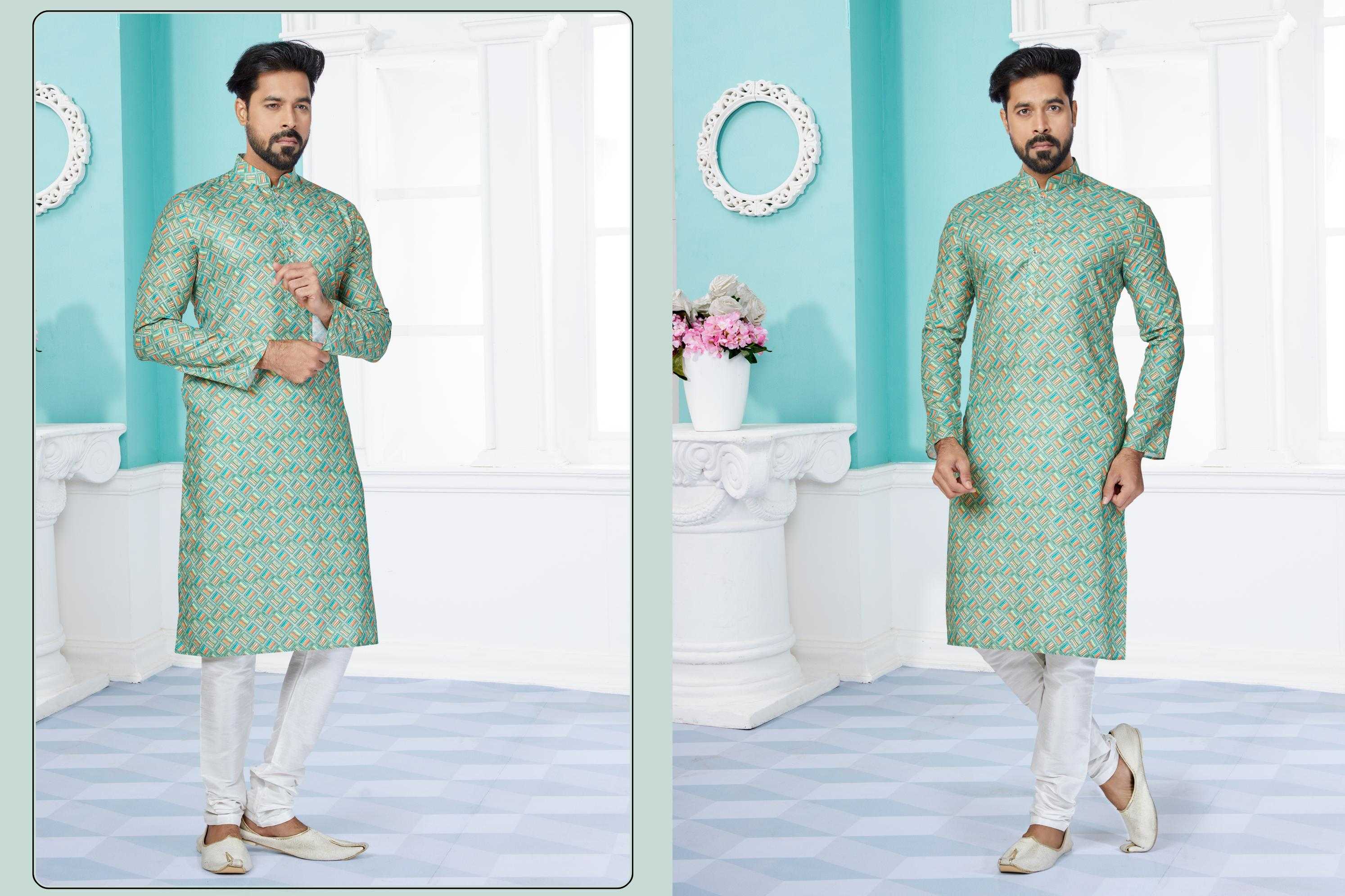 Ynf Cotton RIN223 3111A Mens Wear Wholesale Mens Kurtas Mens Kurta Pyjama Men Wedding kurta Manufacturer