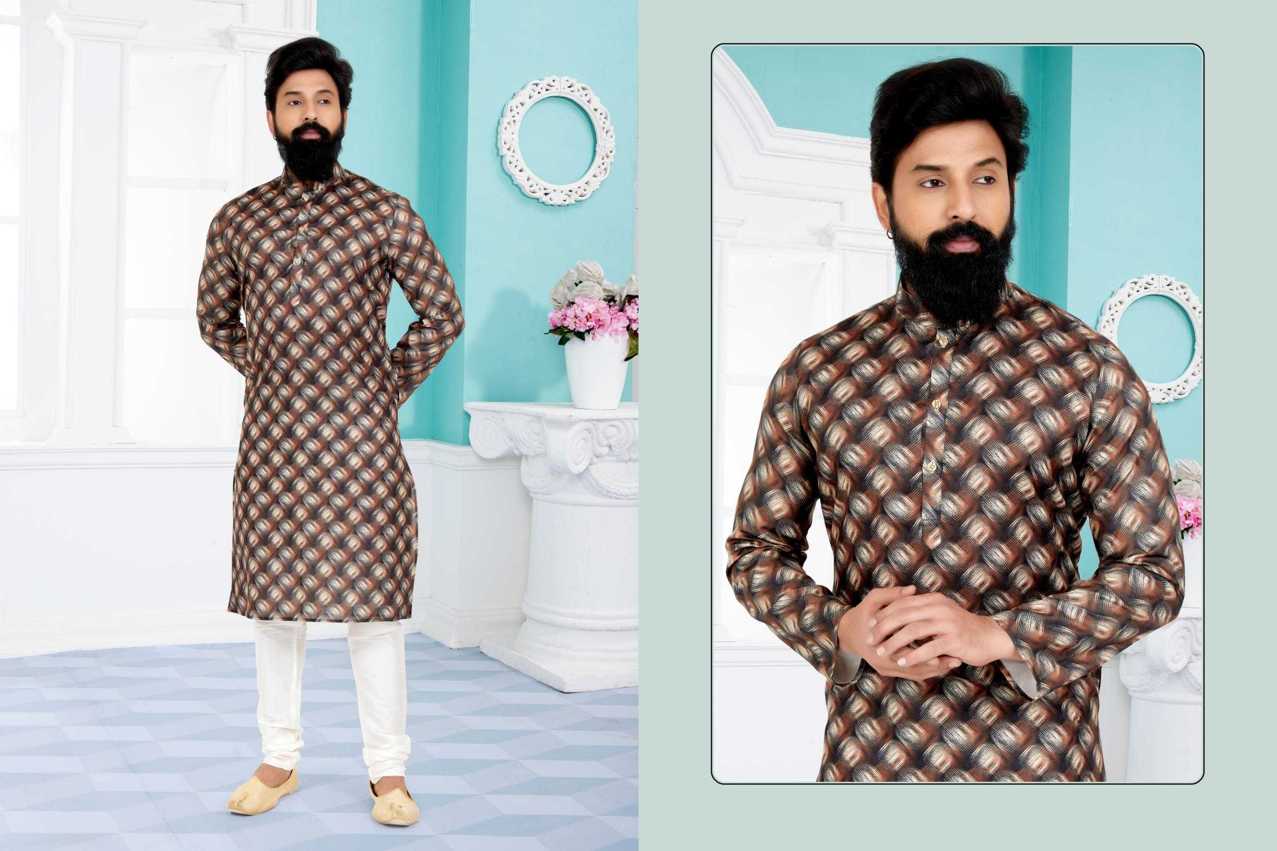 Ynf Cotton RIN223 3120B Mens Wear Wholesale Mens Kurtas Mens Kurta Pyjama Men Wedding kurta Manufacturer