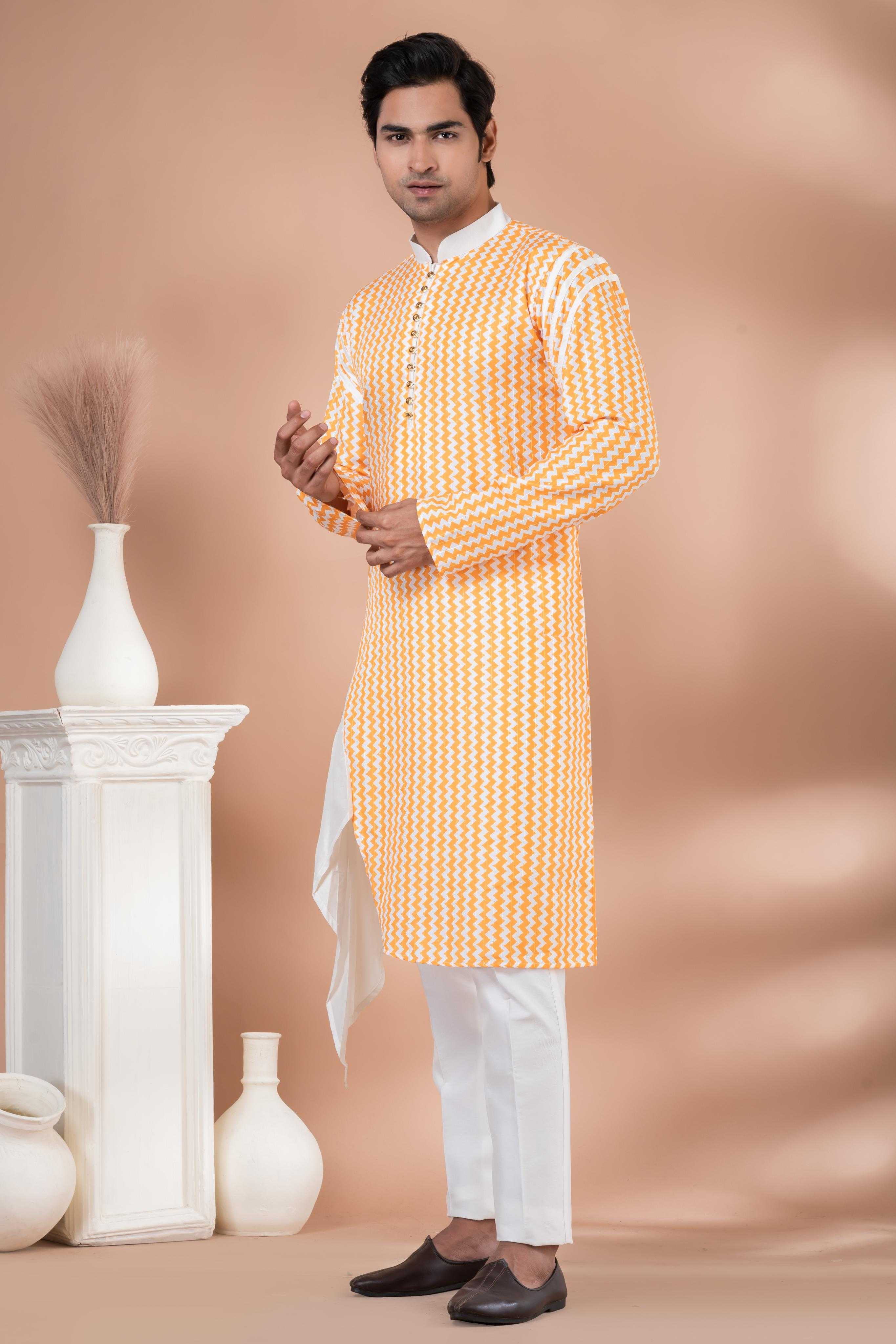Ynf Cotton RIN223 3359A Mens Wear Wholesale Mens Kurtas Mens Kurta Pyjama Men Wedding kurta Manufacturer