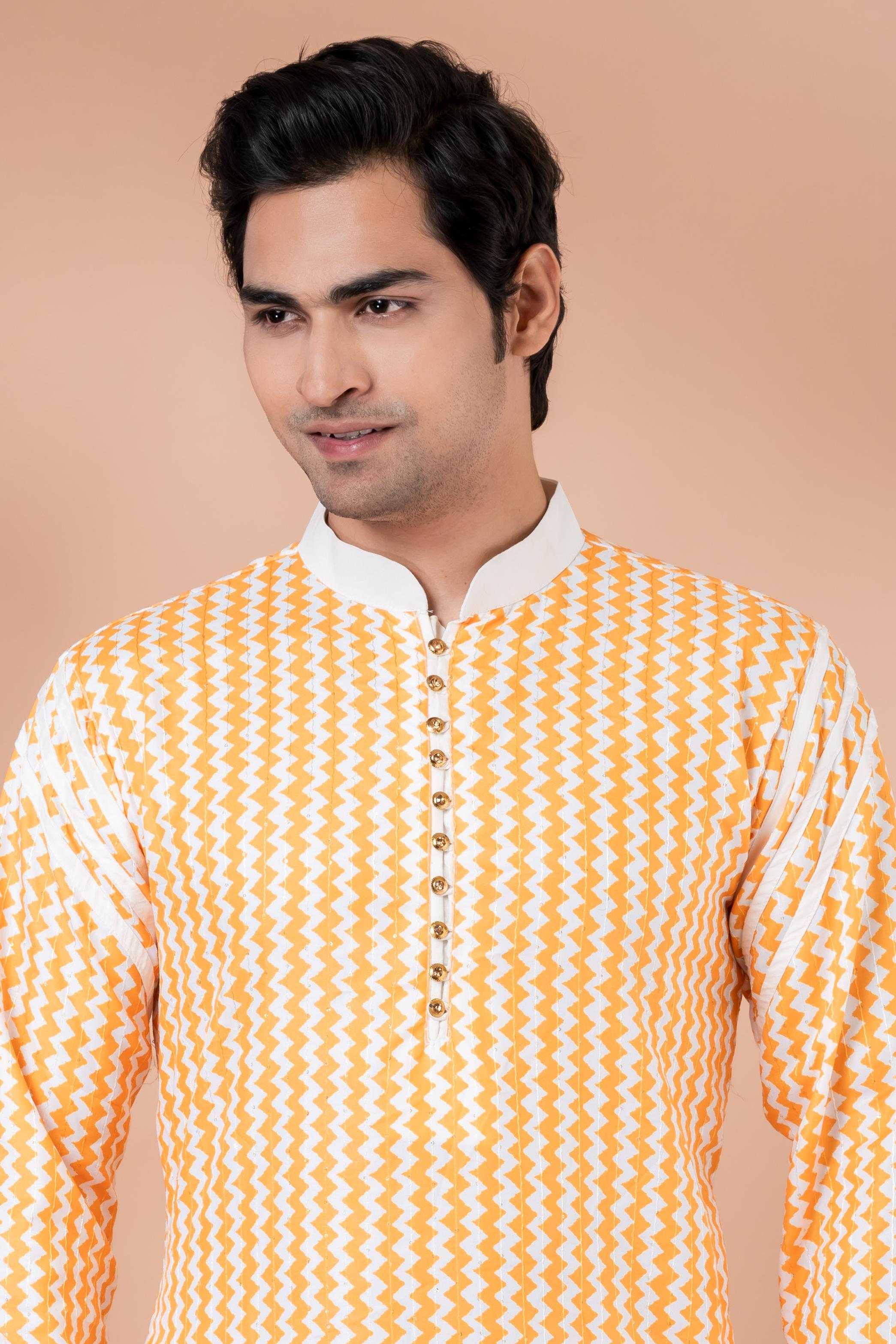 Ynf Cotton RIN223 3359A Mens Wear Wholesale Mens Kurtas Mens Kurta Pyjama Men Wedding kurta Manufacturer