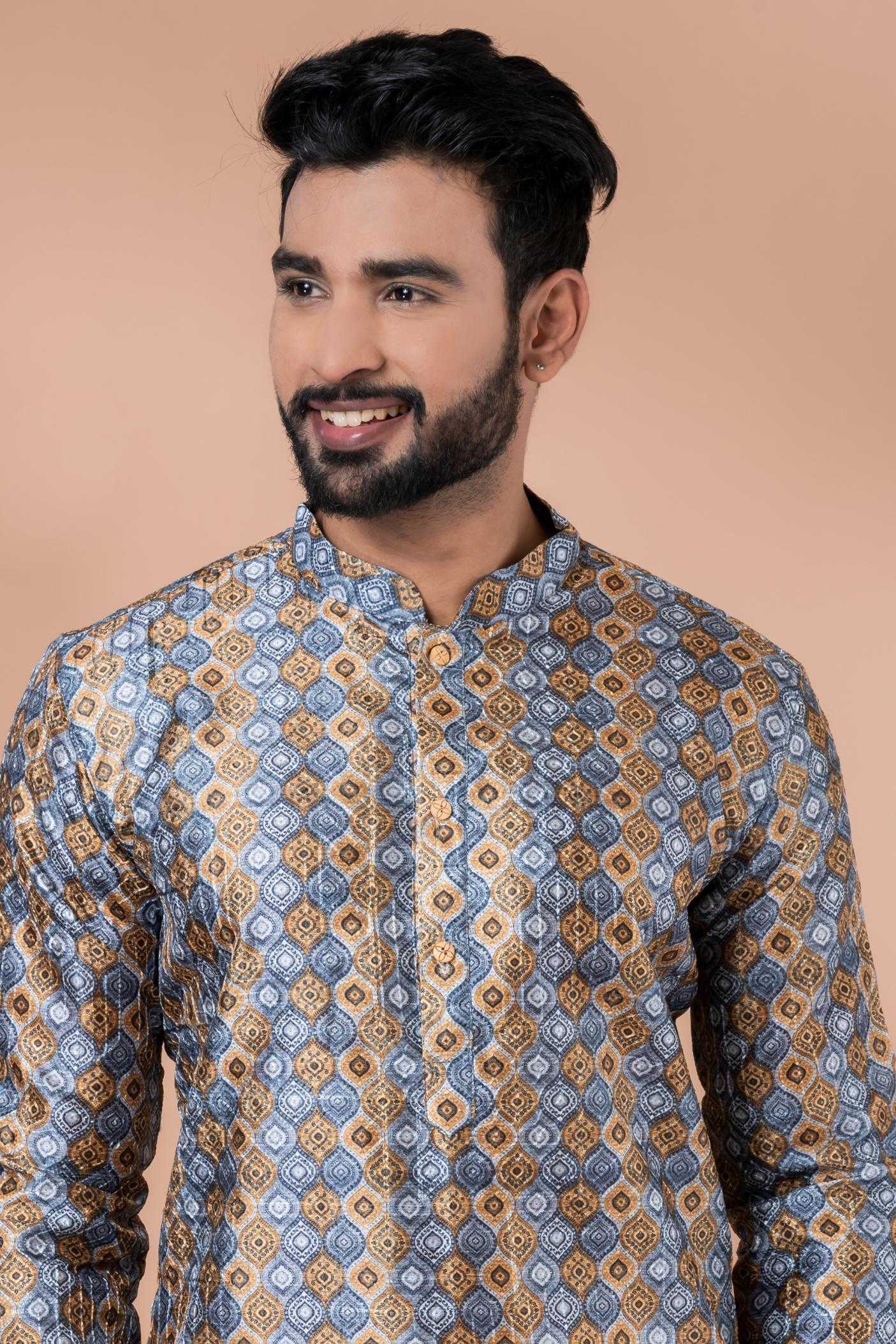Ynf Cotton RIN223 3401C Mens Wear Wholesale Mens Kurtas Mens Kurta Pyjama Men Wedding kurta Manufacturer
