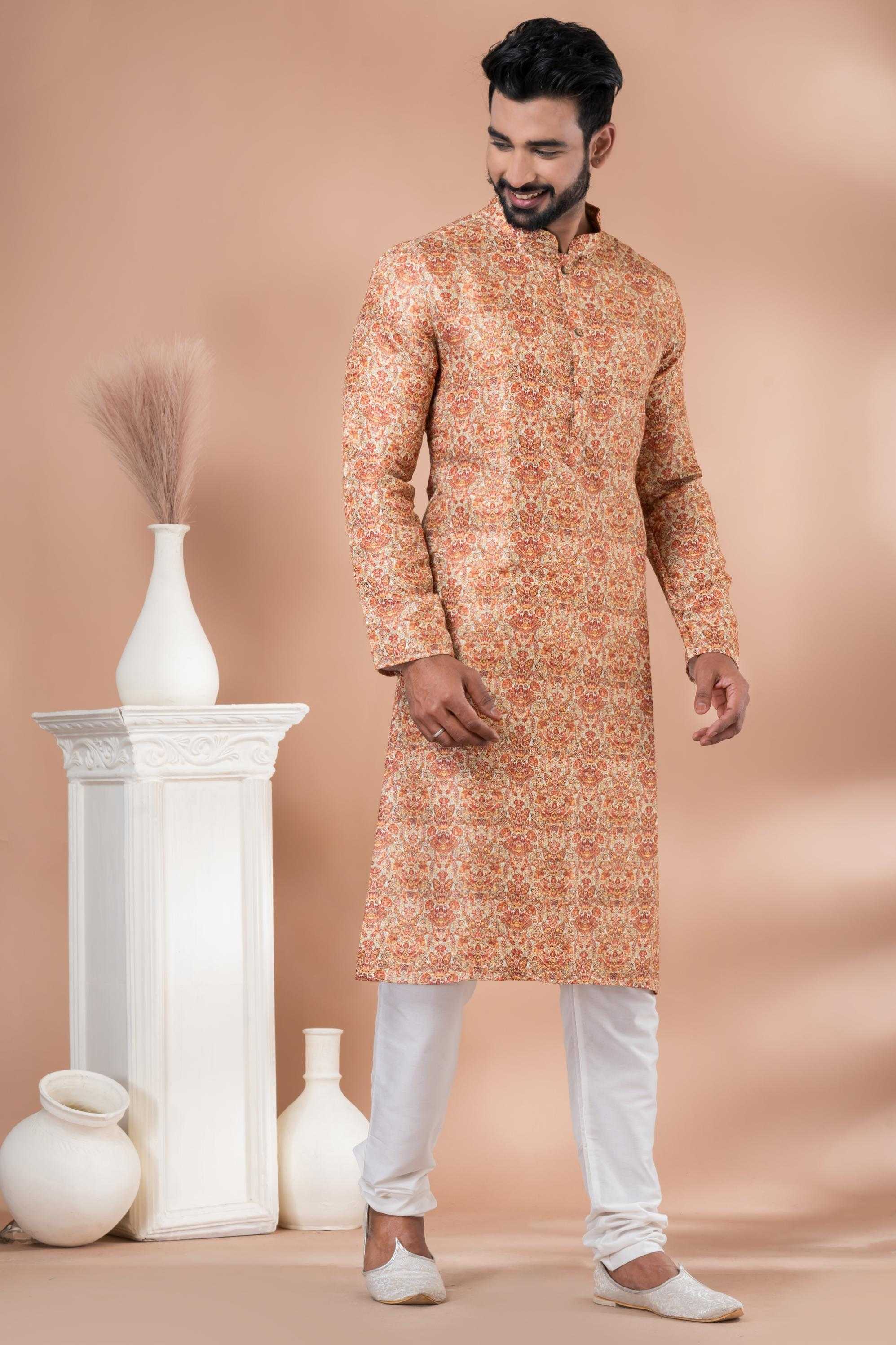 Ynf Cotton RIN223 3403C Mens Wear Wholesale Mens Kurtas Mens Kurta Pyjama Men Wedding kurta Manufacturer