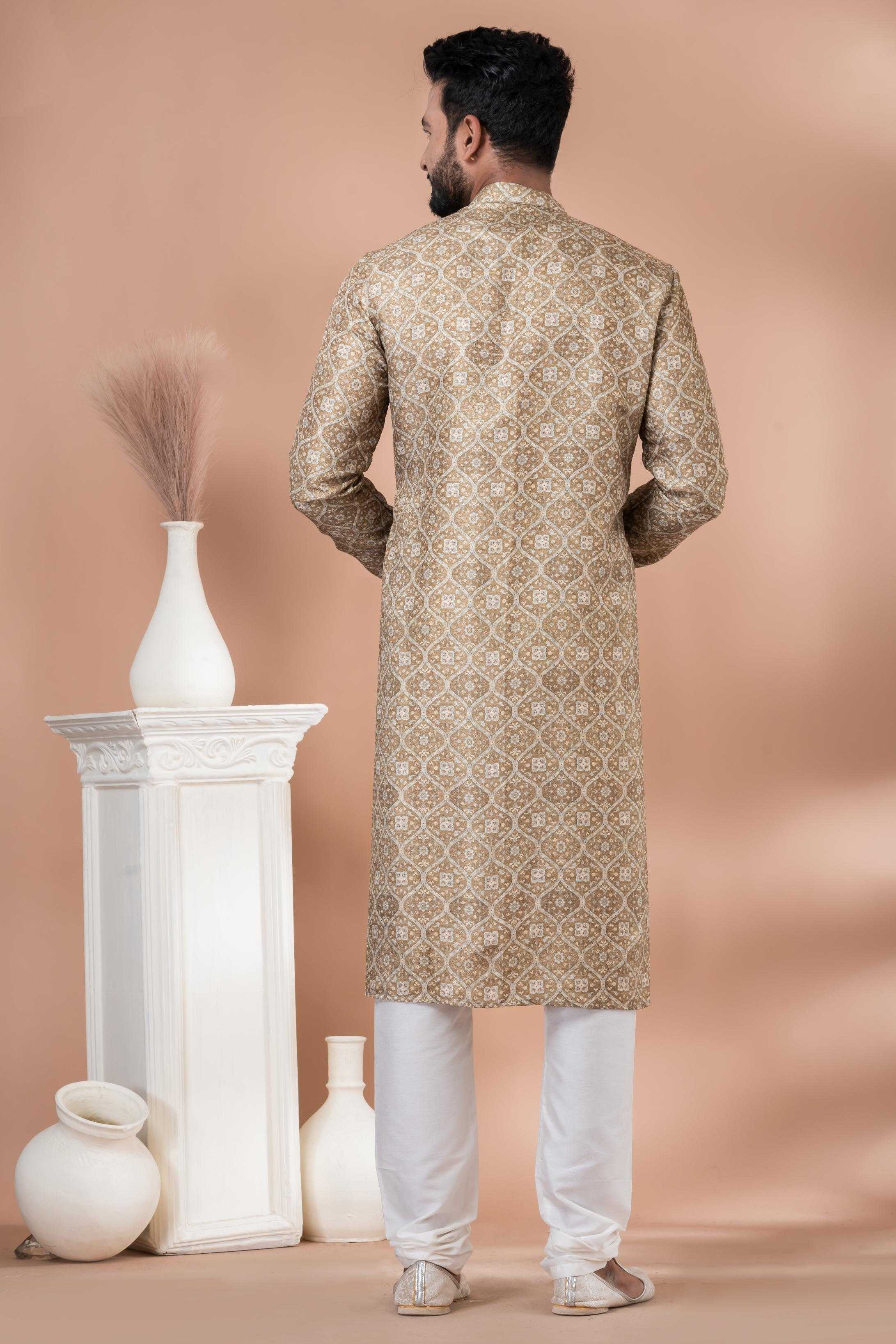 Ynf Cotton RIN223 3406C Mens Wear Wholesale Mens Kurtas Mens Kurta Pyjama Men Wedding kurta Manufacturer