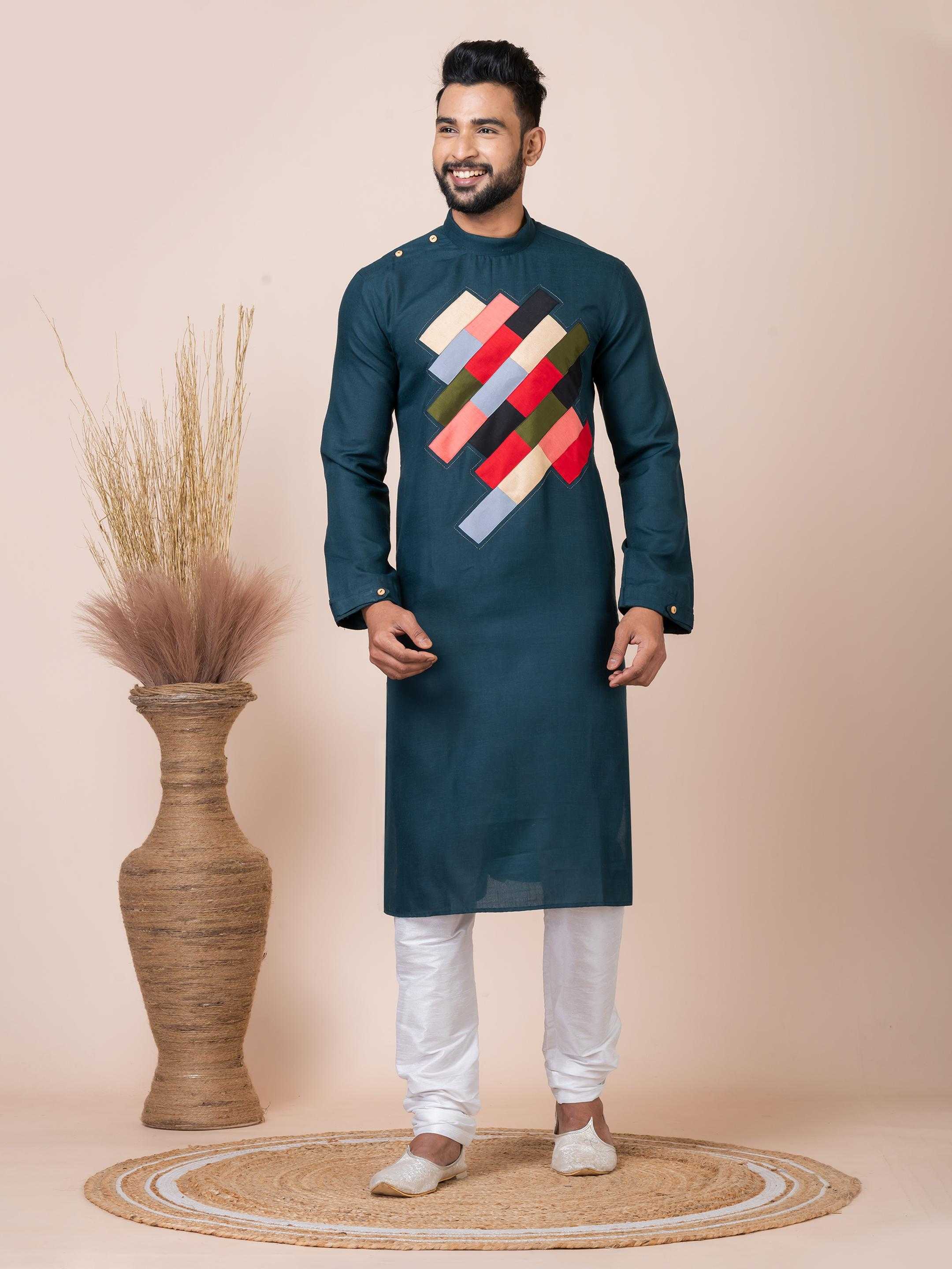Ynf Cotton RIN223 3463B Mens Wear Wholesale Mens Kurtas Mens Kurta Pyjama Men Wedding kurta Manufacturer