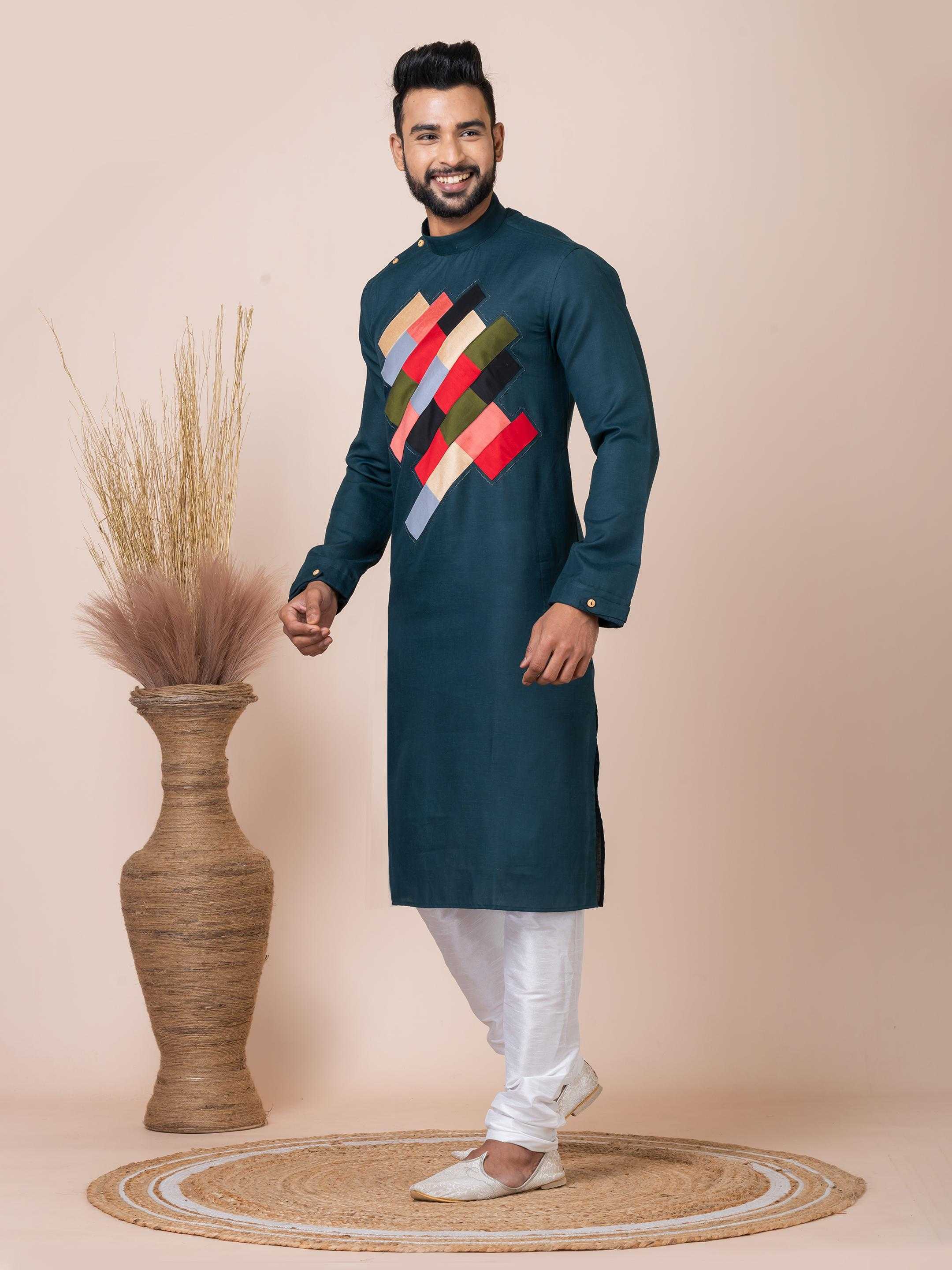 Ynf Cotton RIN223 3463B Mens Wear Wholesale Mens Kurtas Mens Kurta Pyjama Men Wedding kurta Manufacturer