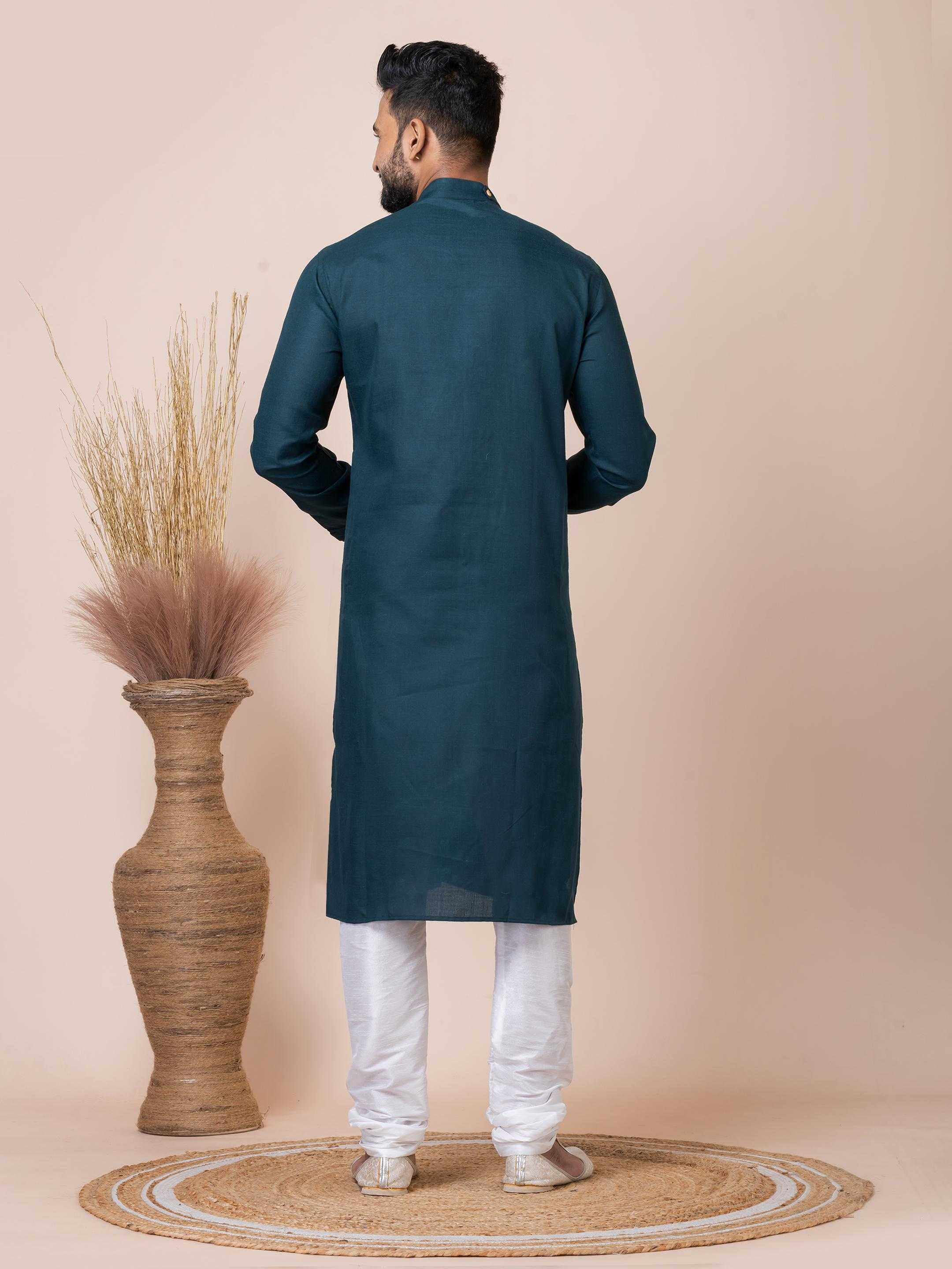 Ynf Cotton RIN223 3463B Mens Wear Wholesale Mens Kurtas Mens Kurta Pyjama Men Wedding kurta Manufacturer
