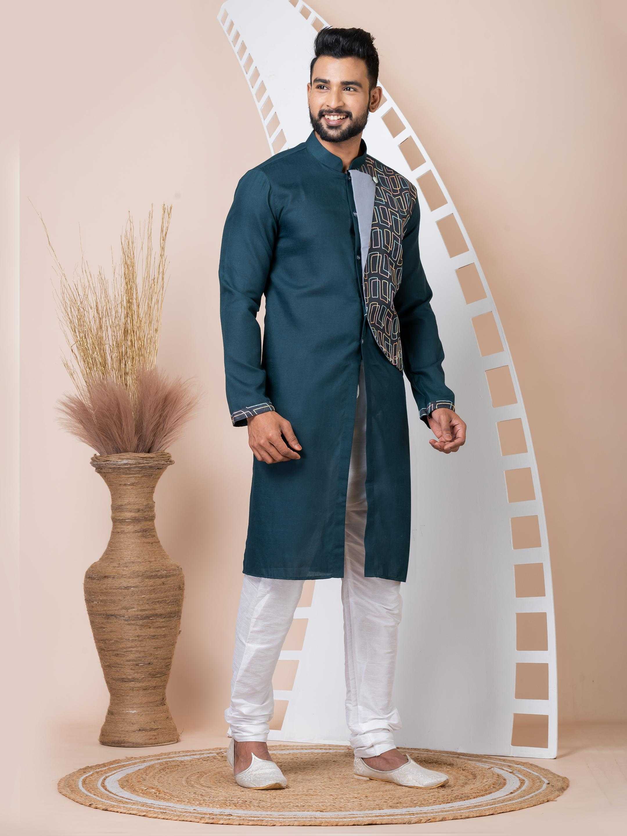 Ynf Cotton RIN223 3466A Mens Wear Wholesale Mens Kurtas Mens Kurta Pyjama Men Wedding kurta Manufacturer