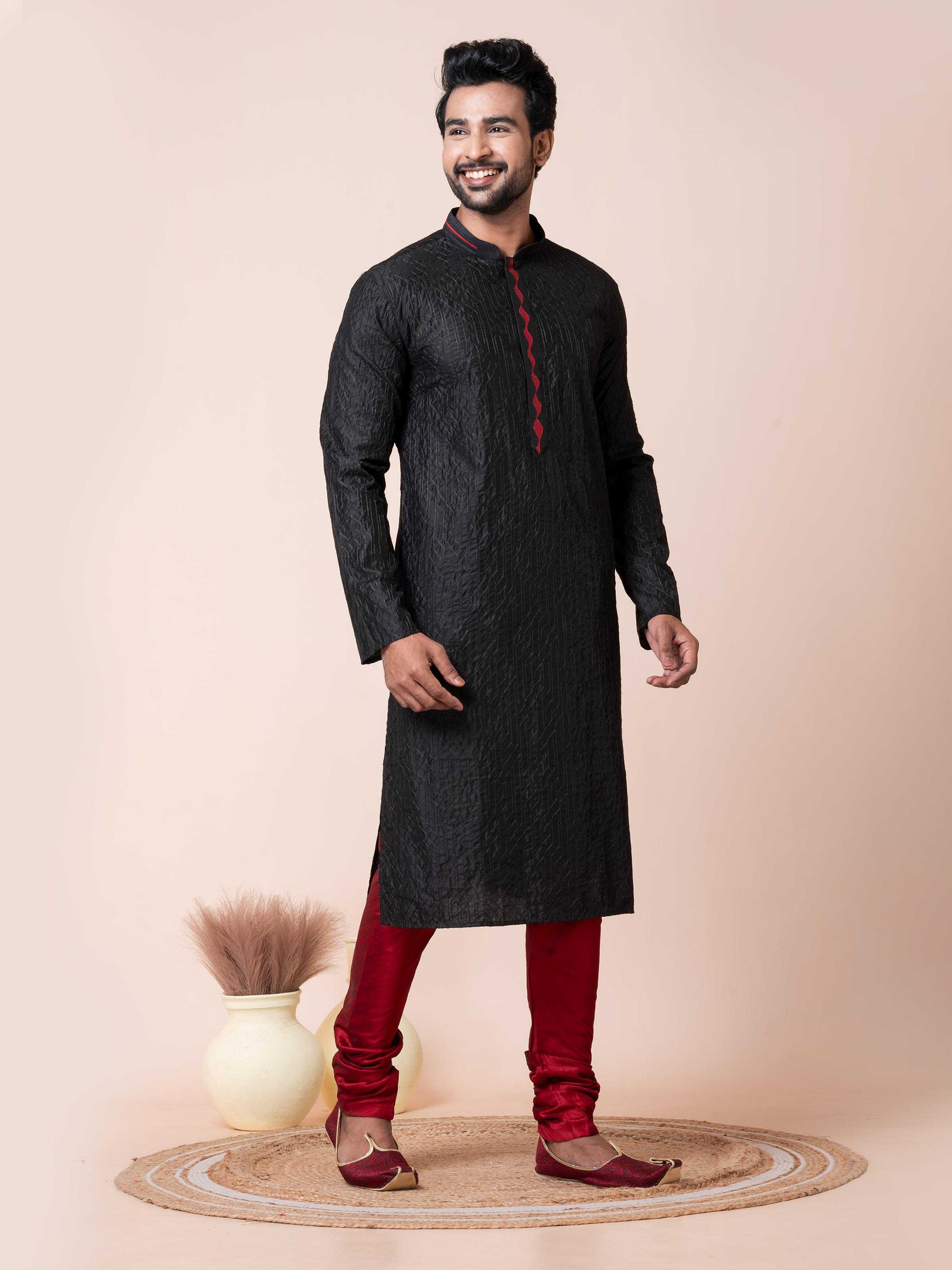 Ynf Cotton RIN223 3483A Mens Wear Wholesale Mens Kurtas Mens Kurta Pyjama Men Wedding kurta Manufacturer