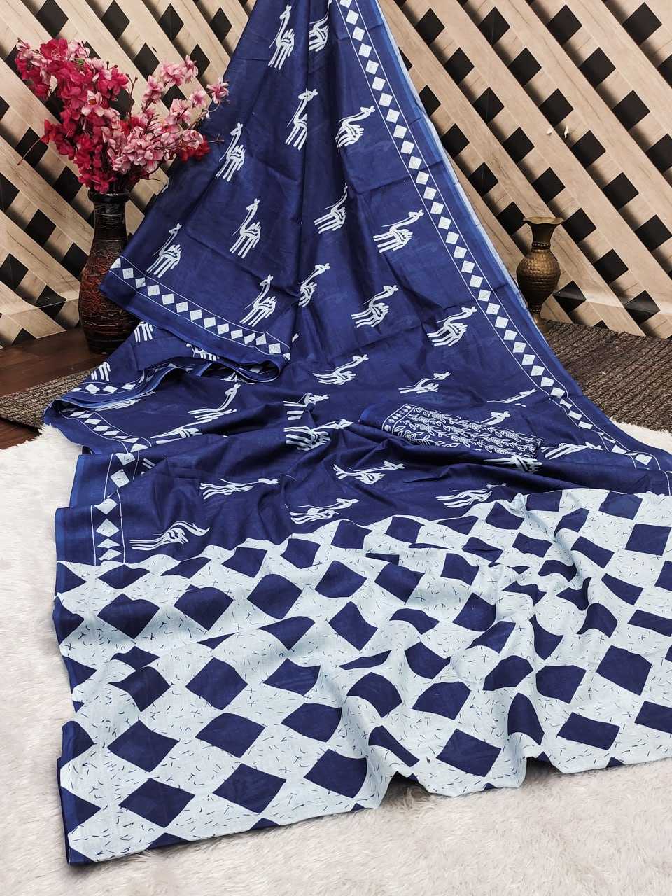 Ynf Cotton RIN229 109 Sarees Wholesale Printed Cotton Saree Cotton Sarees Mulmul Cotton Sarees Manufacturer
