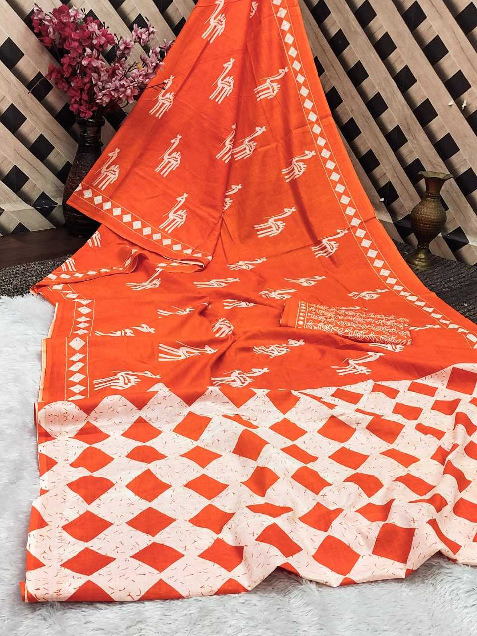 Ynf Cotton RIN229 109 Sarees Wholesale Printed Cotton Saree Cotton Sarees Mulmul Cotton Sarees Manufacturer