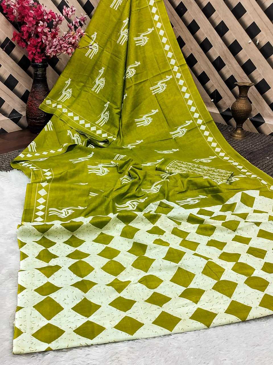 Ynf Cotton RIN229 109 Sarees Wholesale Printed Cotton Saree Cotton Sarees Mulmul Cotton Sarees Manufacturer