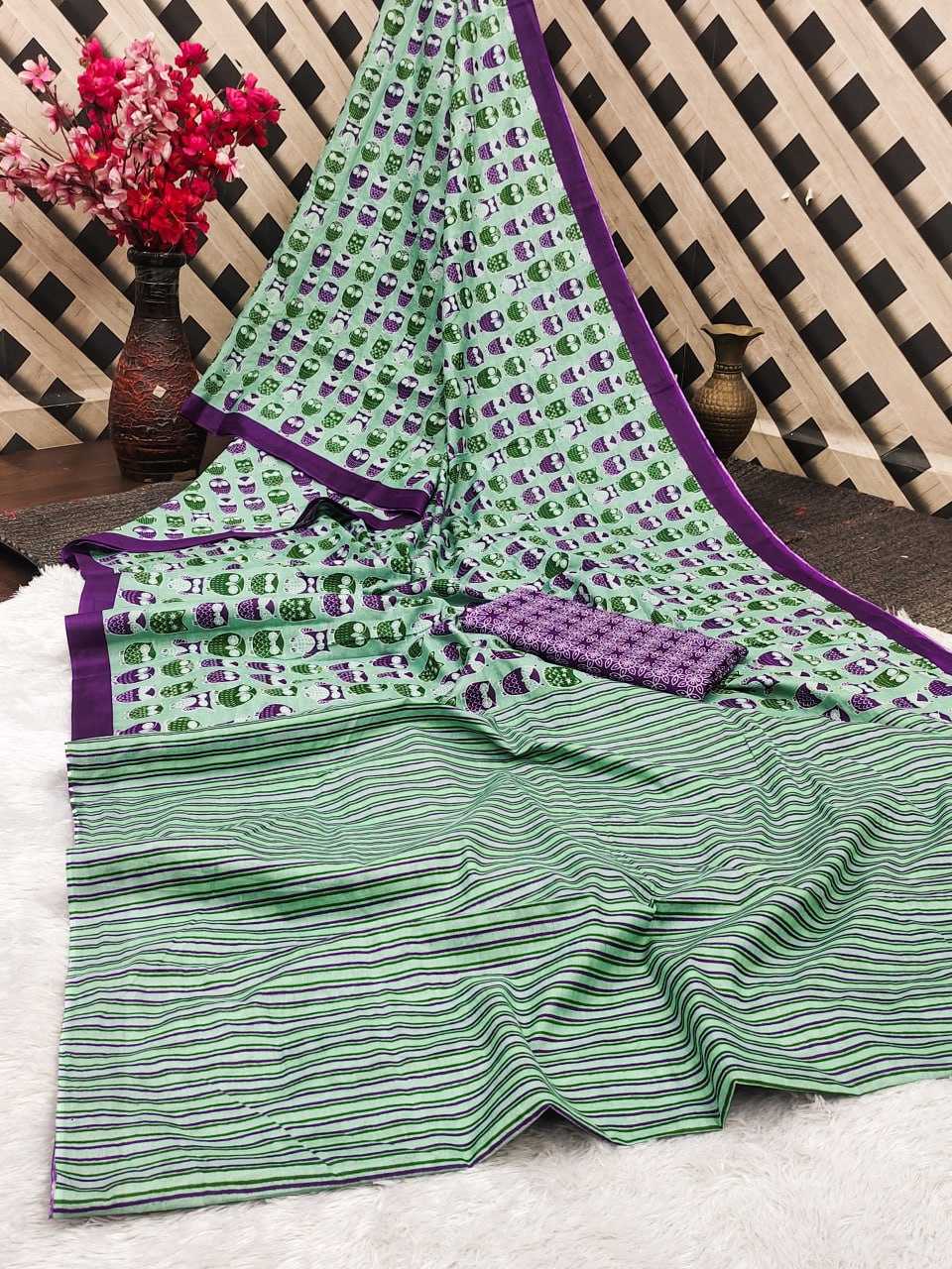 Ynf Cotton RIN229 110 Sarees Wholesale Printed Cotton Saree Cotton Sarees Mulmul Cotton Sarees Manufacturer