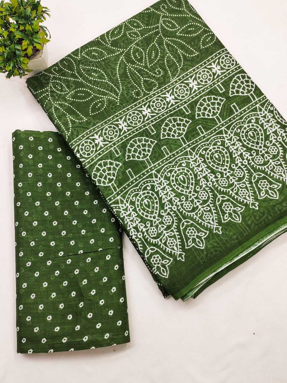 Ynf Cotton RIN229 112 Sarees Wholesale Ajrakh Sarees Cotton Sarees Mulmul Cotton Sarees Manufacturer