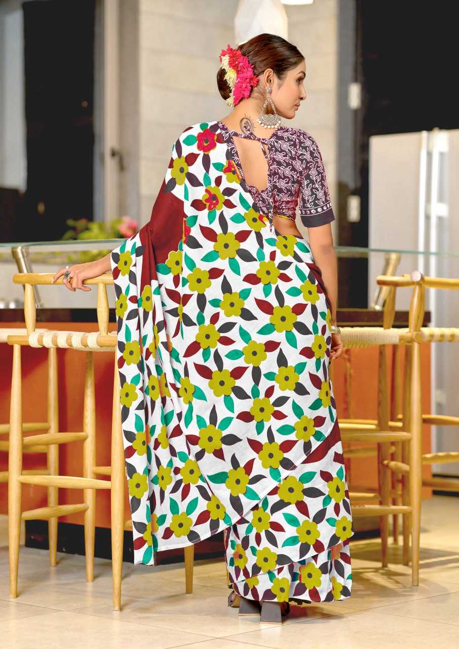Ynf Cotton RIN229 21 Sarees Wholesale Designer Sarees Fancy Sarees Cotton Sarees Manufacturer