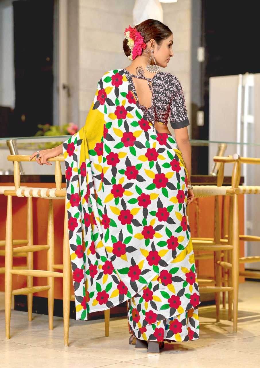 Ynf Cotton RIN229 21 Sarees Wholesale Designer Sarees Fancy Sarees Cotton Sarees Manufacturer