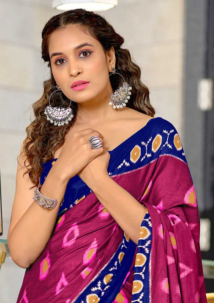 Ynf Cotton RIN229 47 Sarees Wholesale Designer Sarees Fancy Sarees Mulmul Cotton Sarees Manufacturer