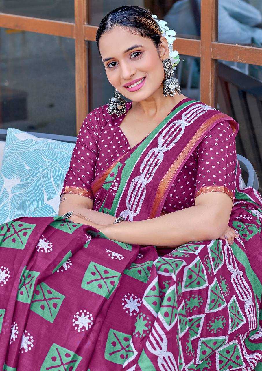 Ynf Cotton RIN229 83 Sarees Wholesale Designer Sarees Printed Cotton Saree Cotton Sarees Manufacturer