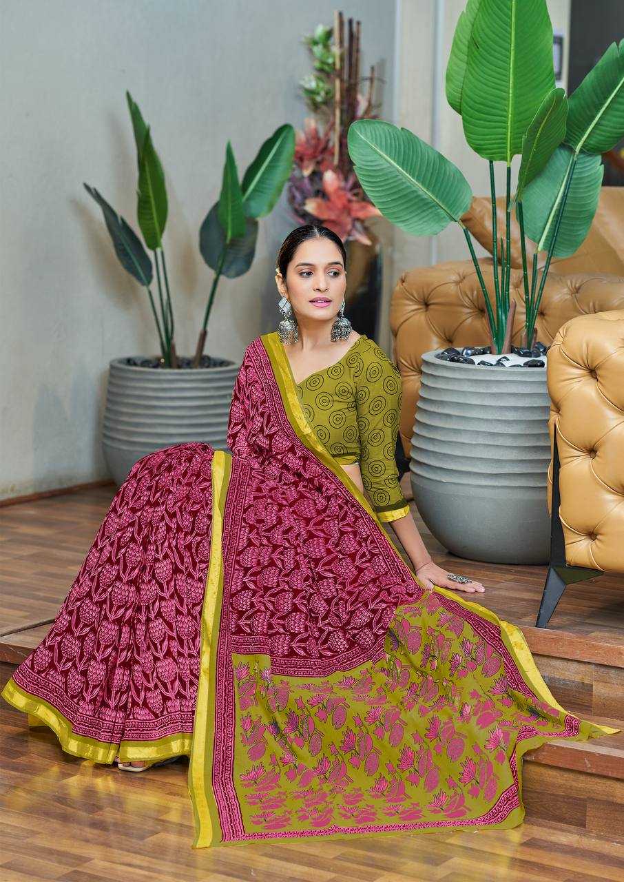 Ynf Cotton RIN229 83 Sarees Wholesale Designer Sarees Printed Cotton Saree Cotton Sarees Manufacturer