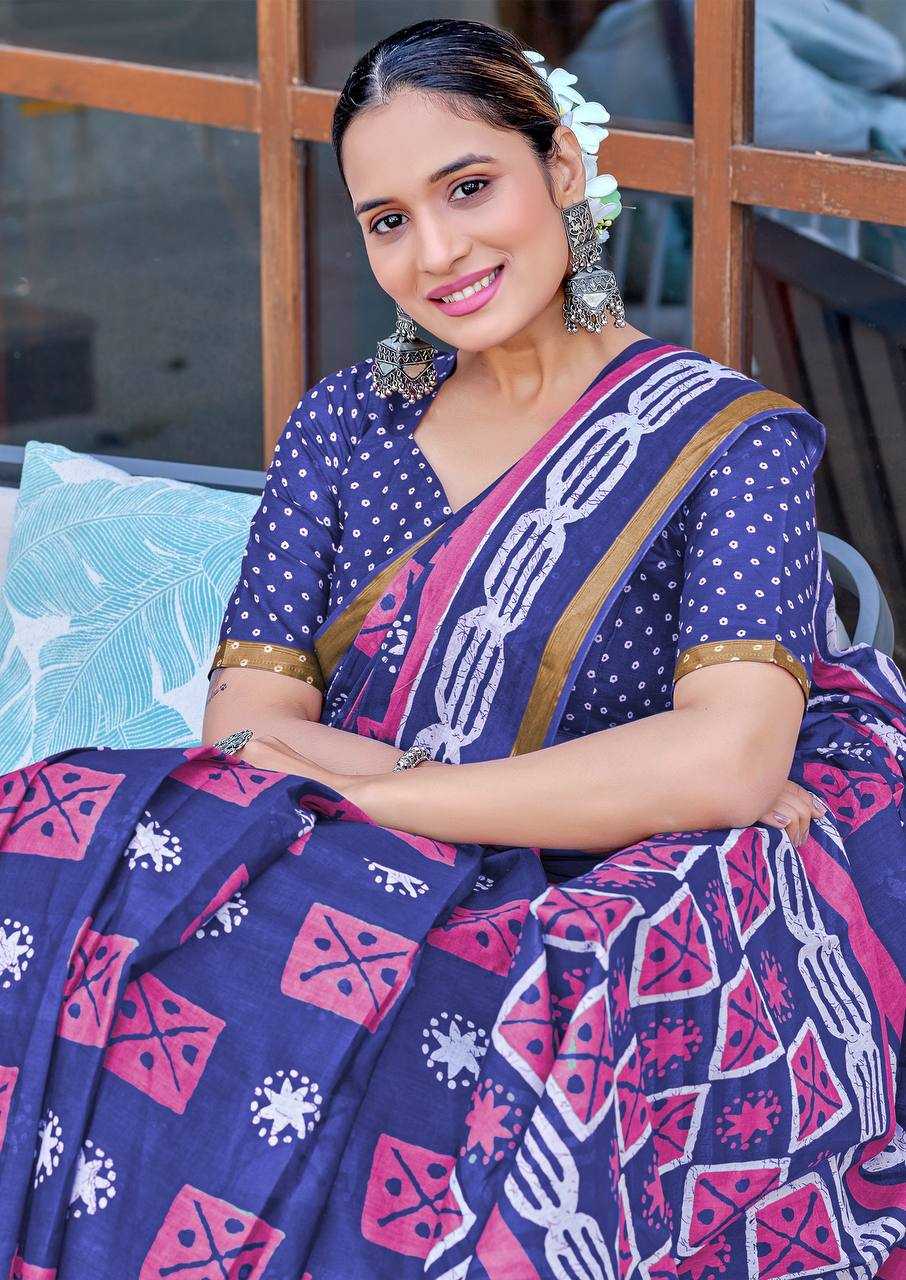 Ynf Cotton RIN229 83 Sarees Wholesale Designer Sarees Printed Cotton Saree Cotton Sarees Manufacturer