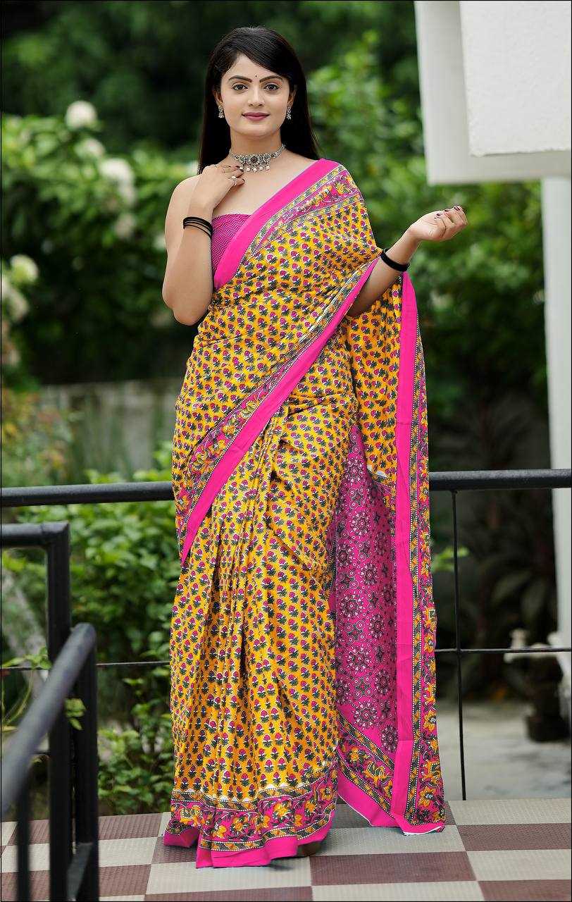 Ynf Cotton RIN229 93 Sarees Wholesale Designer Sarees Fancy Sarees Cotton Sarees Manufacturer