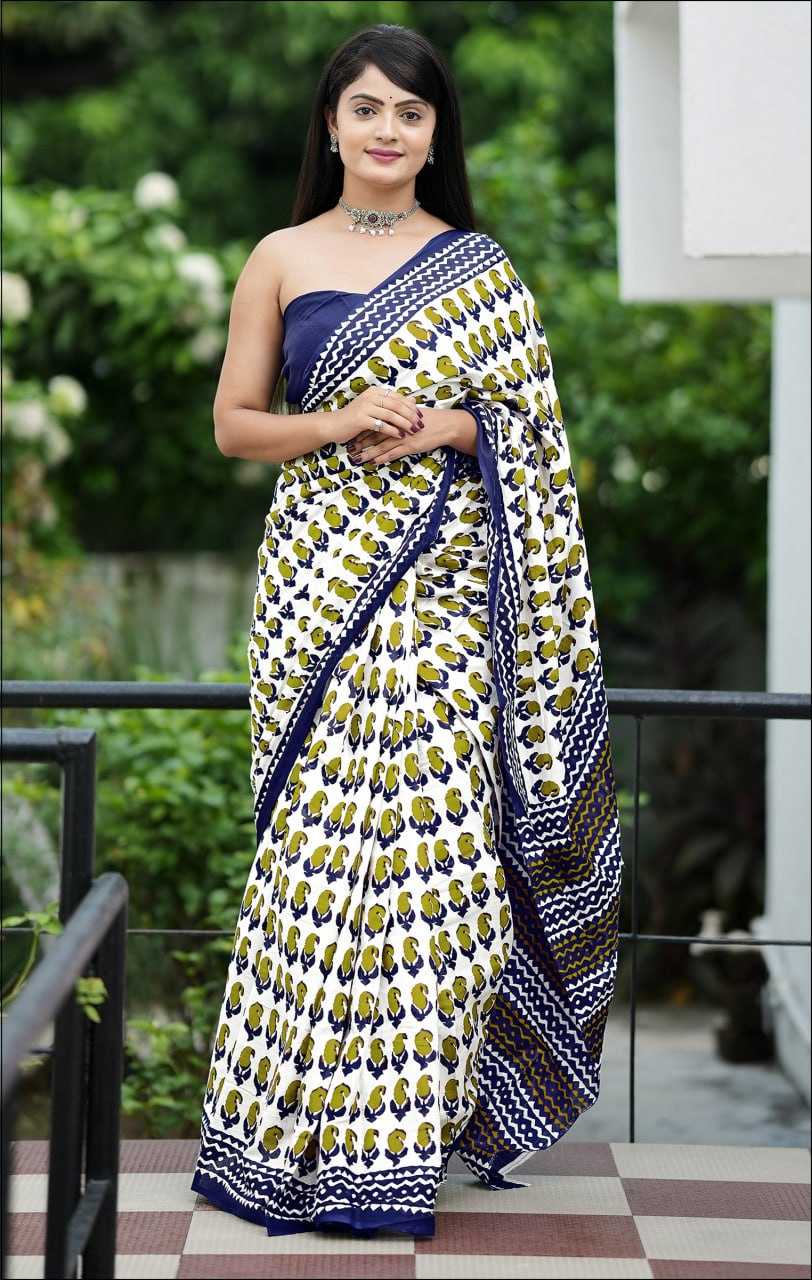 Ynf Cotton RIN229 93 Sarees Wholesale Designer Sarees Printed Sarees Cotton Sarees Manufacturer