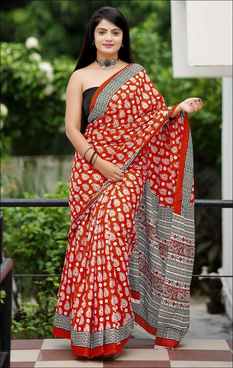 Ynf Cotton RIN229 93 Sarees Wholesale Designer Sarees Printed Sarees Cotton Sarees Manufacturer