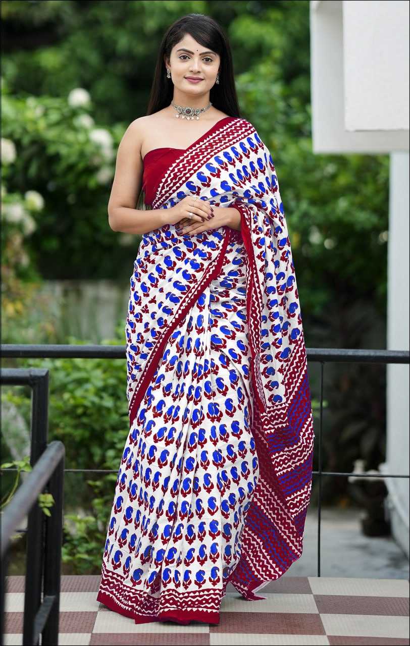 Ynf Cotton RIN229 93 Sarees Wholesale Designer Sarees Printed Sarees Cotton Sarees Manufacturer
